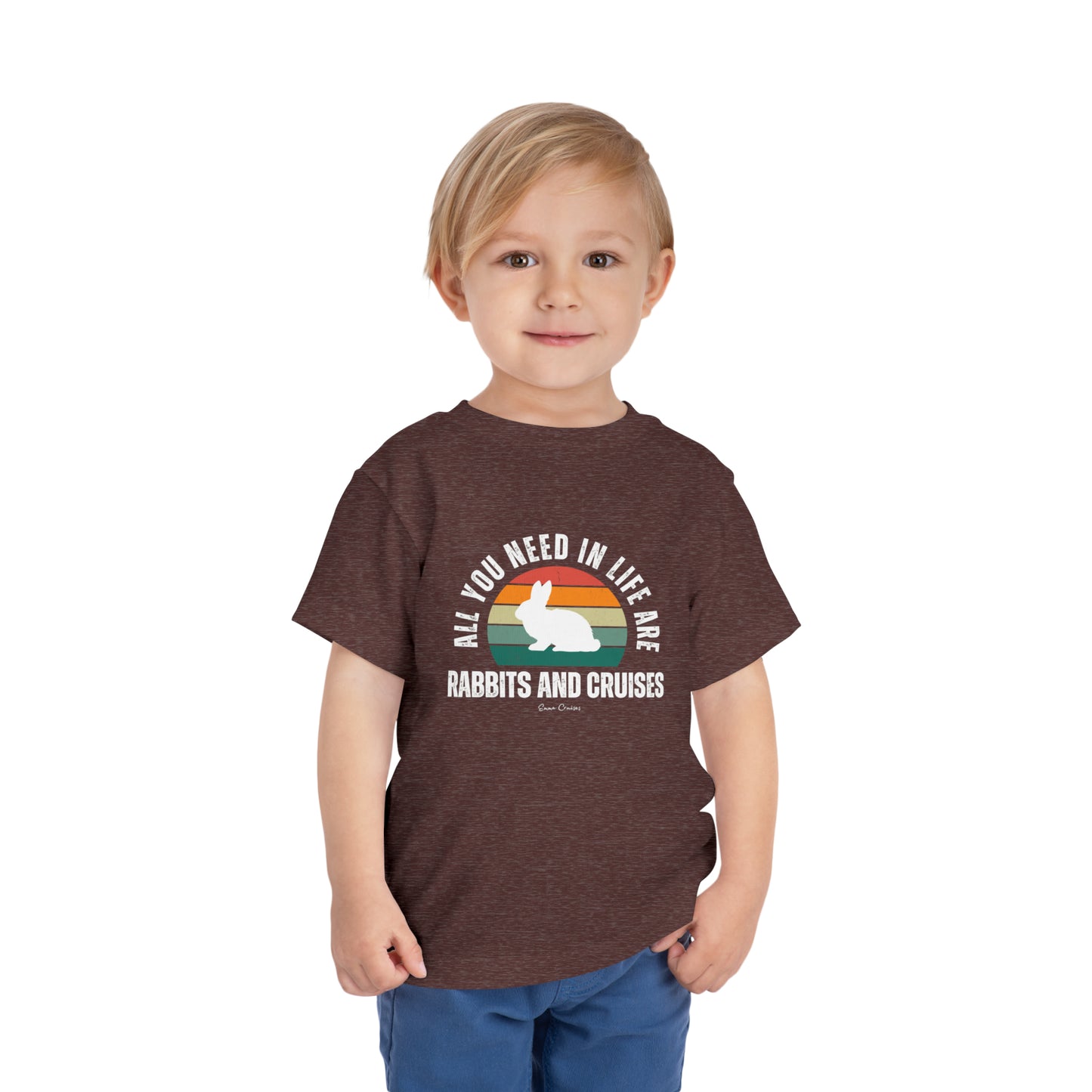 Kaninchen und Kreuzfahrten - Kleinkind UNISEX T-Shirt 