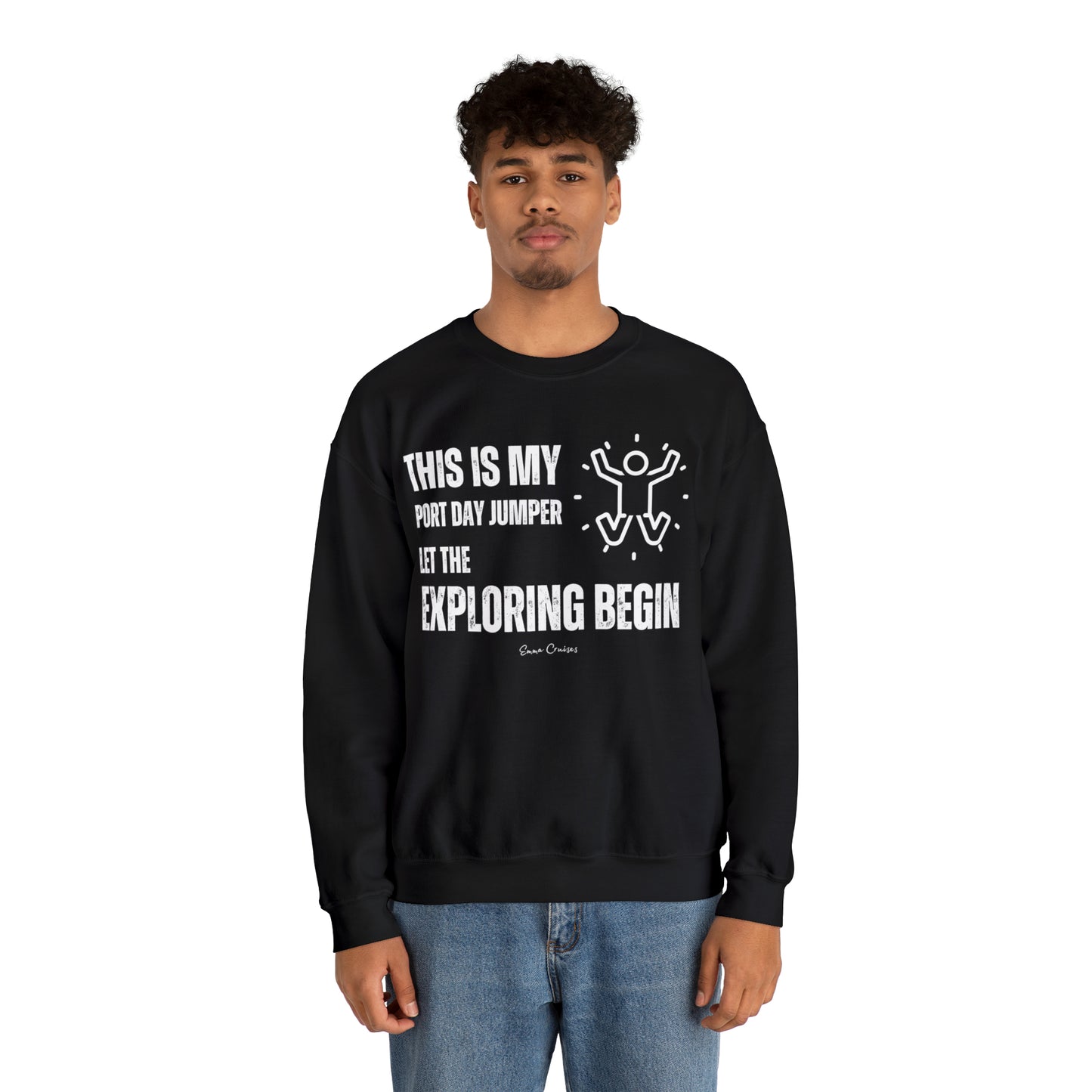 This is My Port Day Jumper - UNISEX Crewneck Sweatshirt (UK)