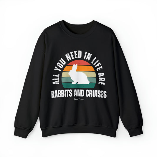 Rabbits and Cruises - UNISEX Crewneck Sweatshirt (UK)