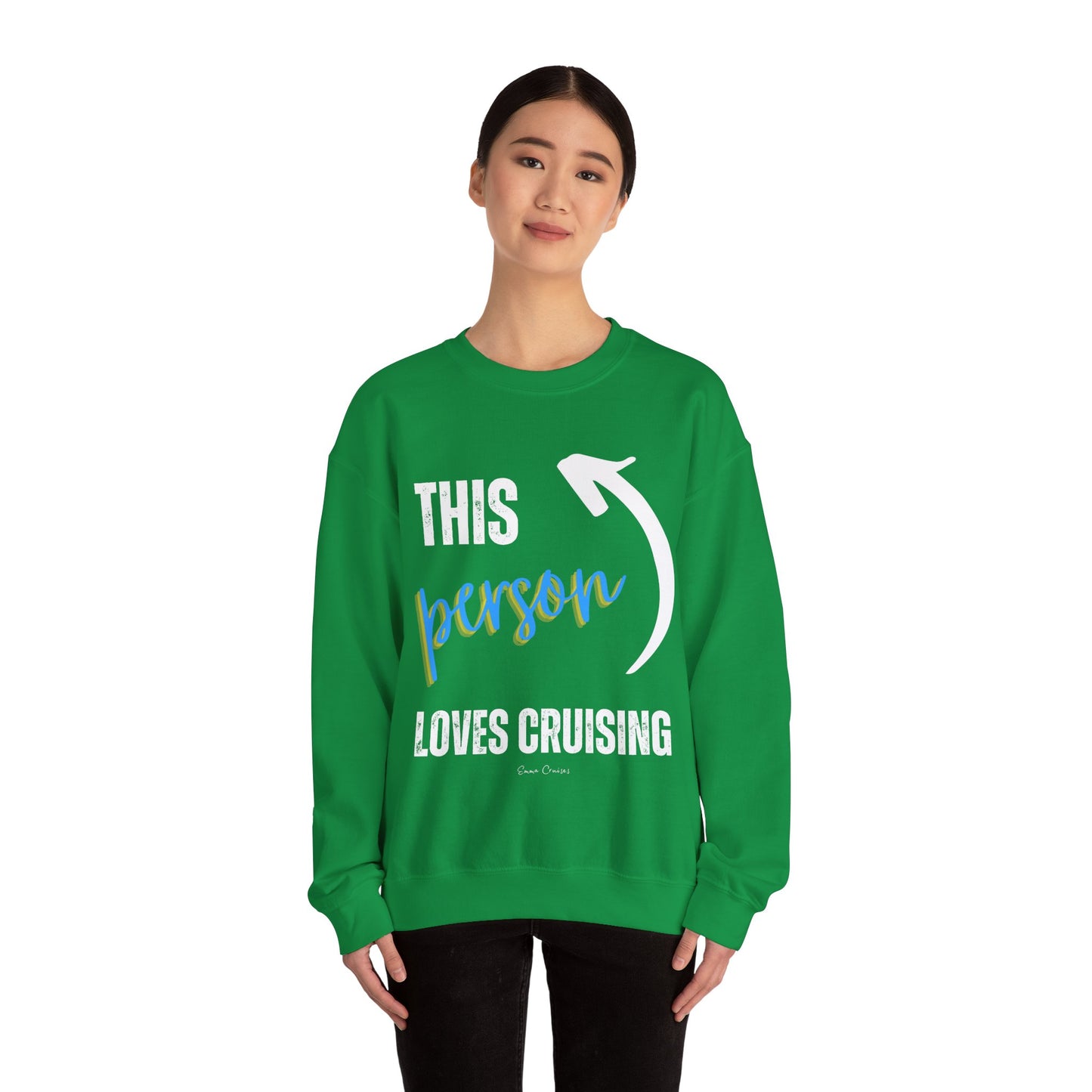 This Person Loves Cruising - UNISEX Crewneck Sweatshirt (UK)