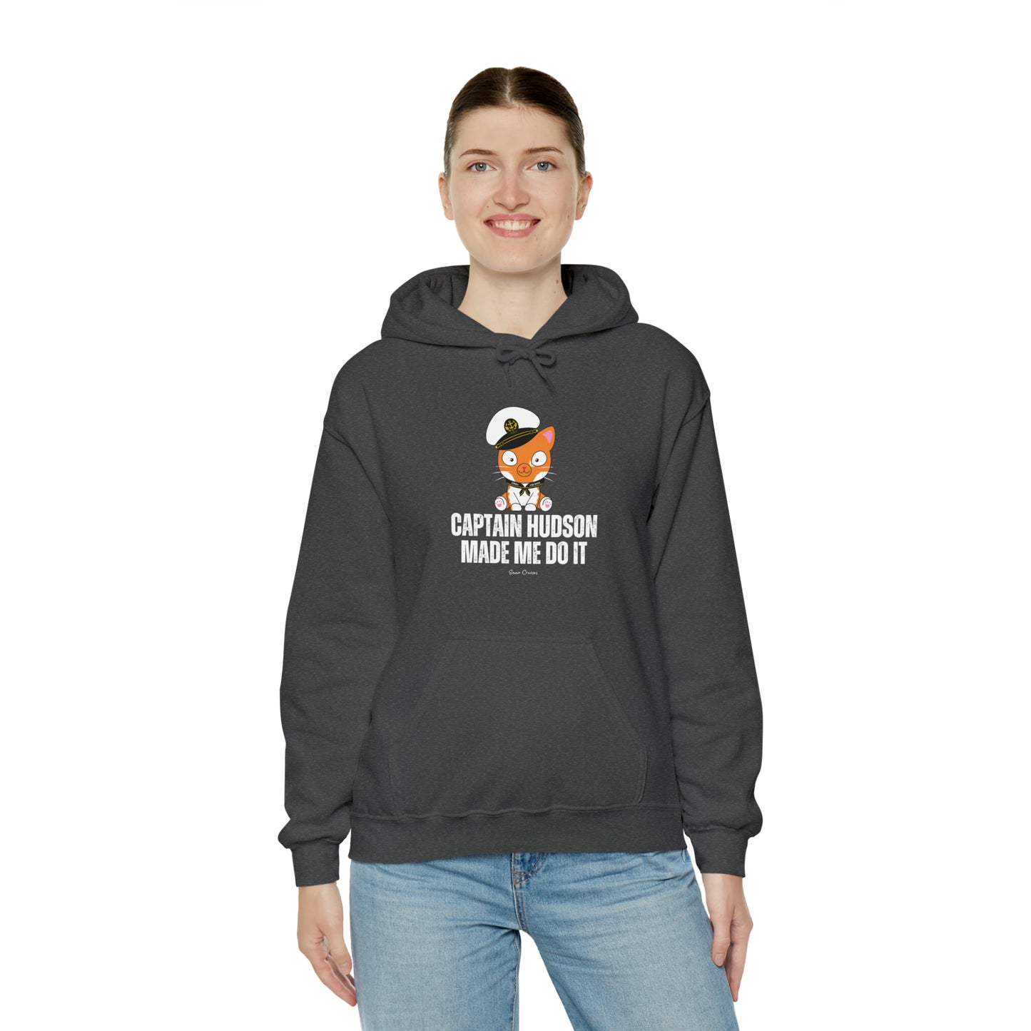 Captain Hudson Made Me Do It - UNISEX Hoodie (UK)