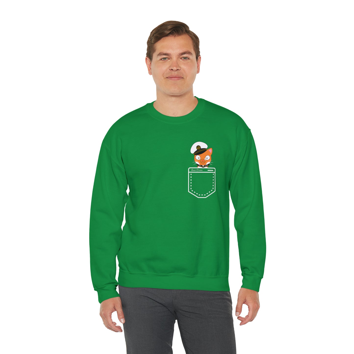 Captain Hudson in Your Pocket - UNISEX Crewneck Sweatshirt (UK)