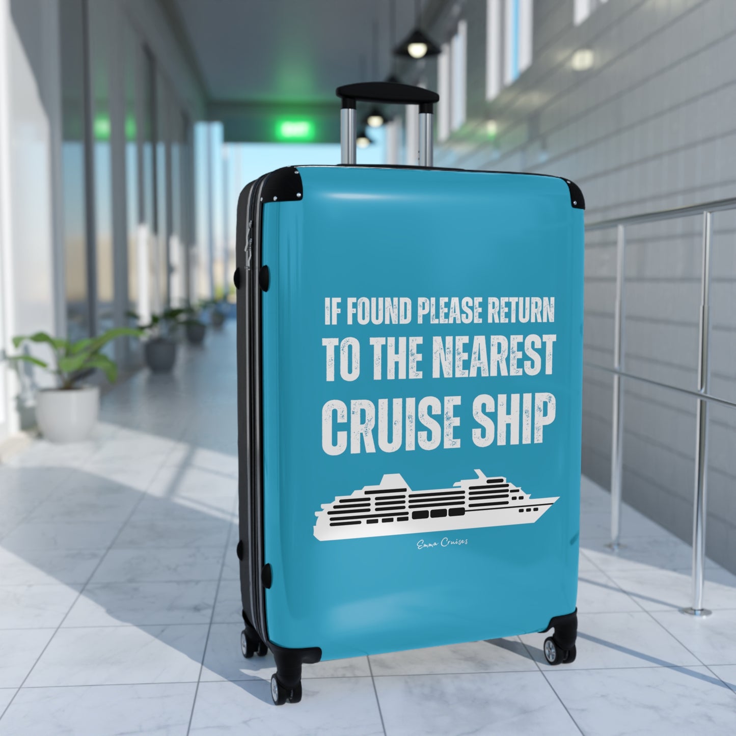 Return to Cruise Ship - Suitcase