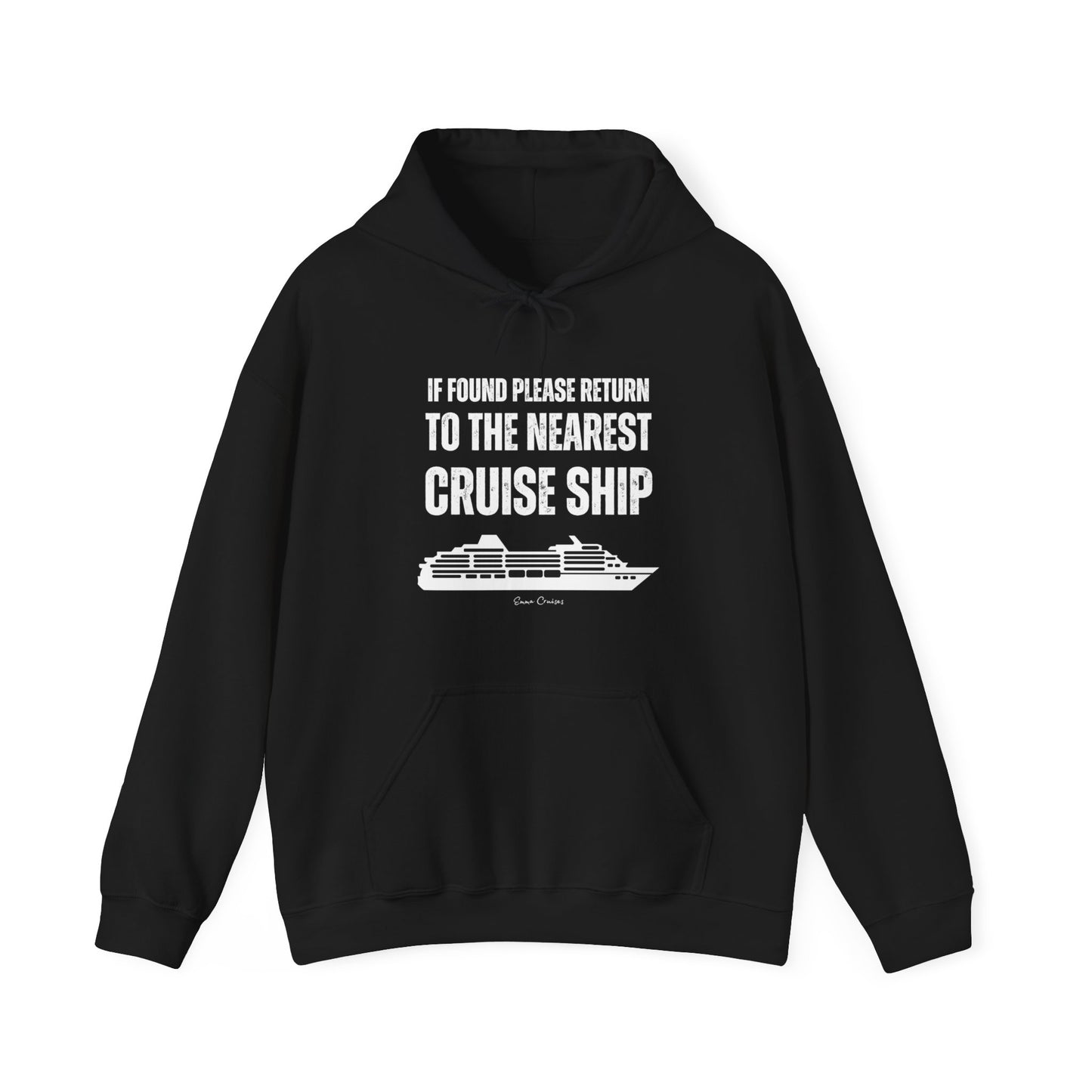 Return to Cruise Ship - UNISEX Hoodie (UK)