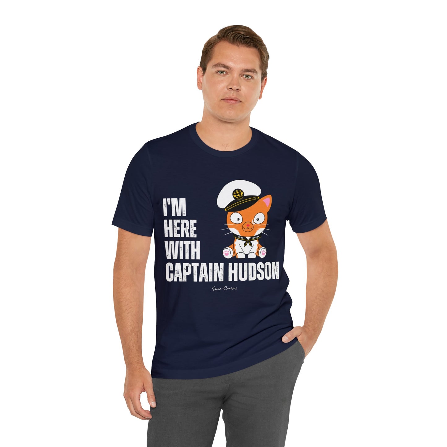 I'm With Captain Hudson - UNISEX T-Shirt (UK)