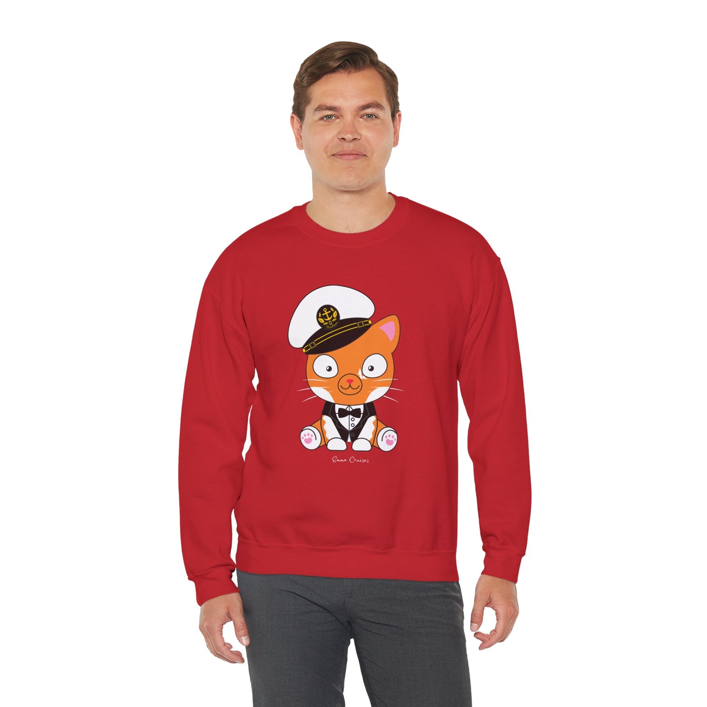 Captain Hudson v3 - UNISEX Crewneck Sweatshirt