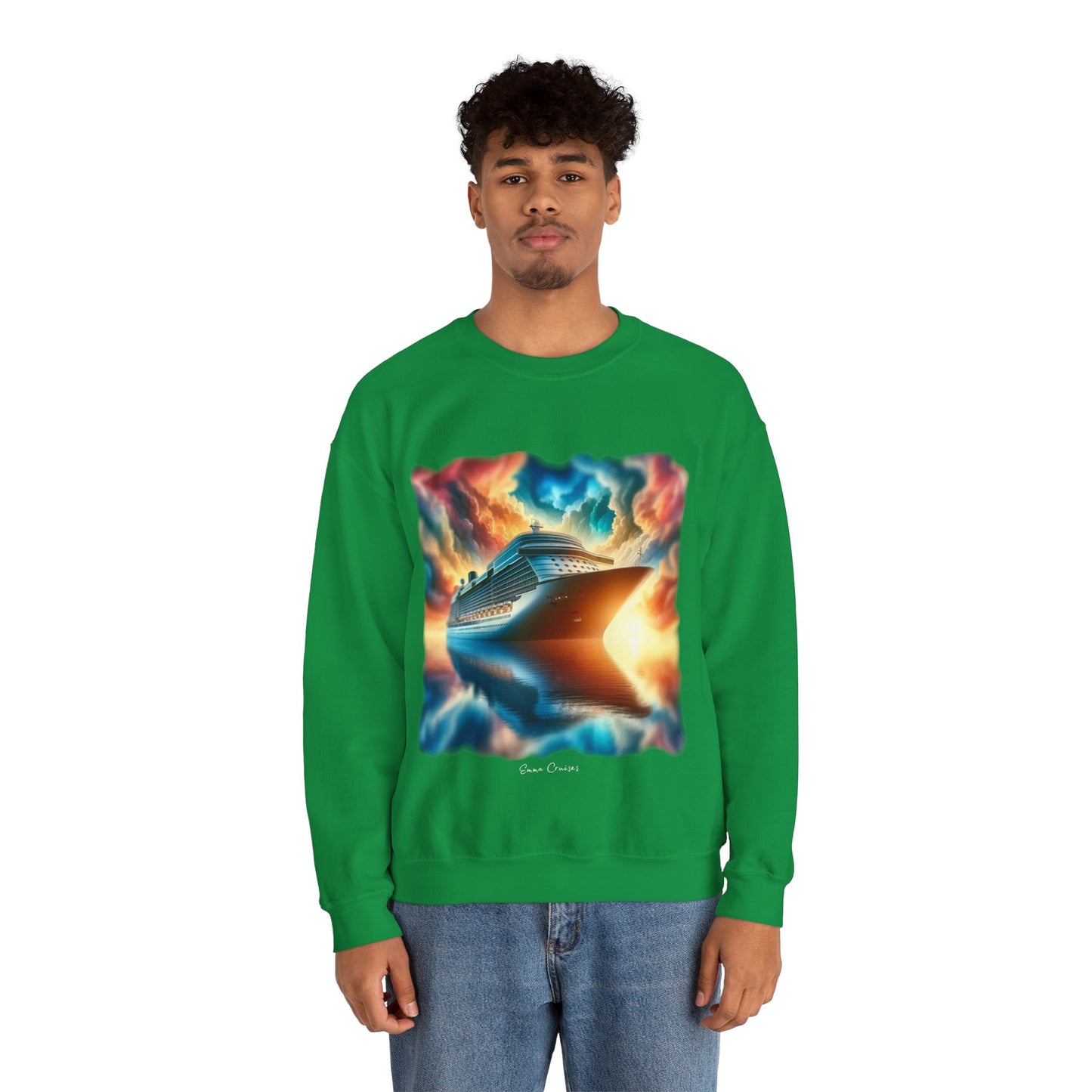 Sunset Cruise - UNISEX Crewneck Sweatshirt (UK)