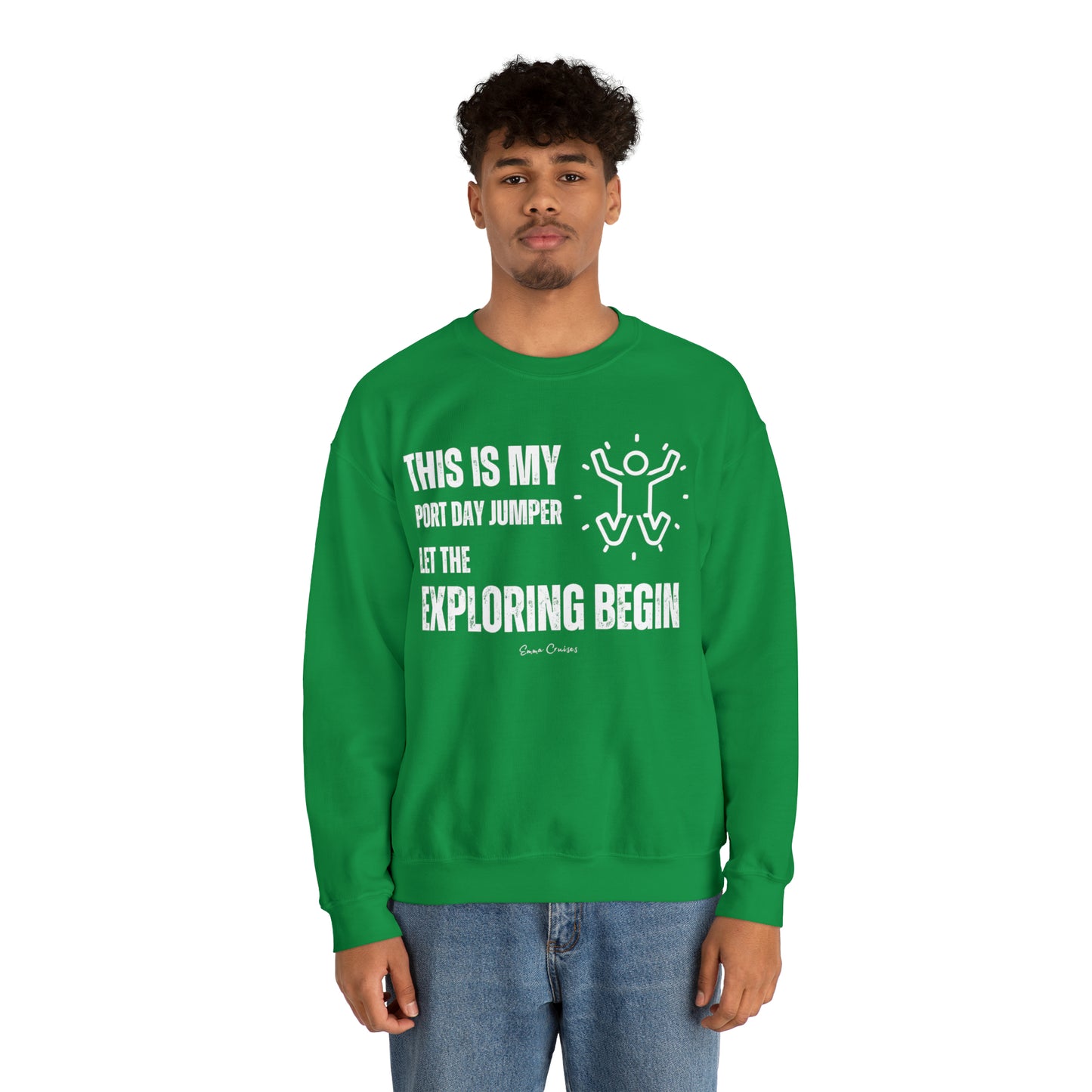 This is My Port Day Jumper - UNISEX Crewneck Sweatshirt (UK)