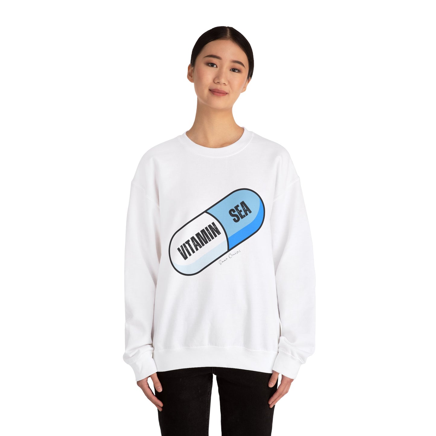 Vitamin Sea - UNISEX Crewneck Sweatshirt (UK)