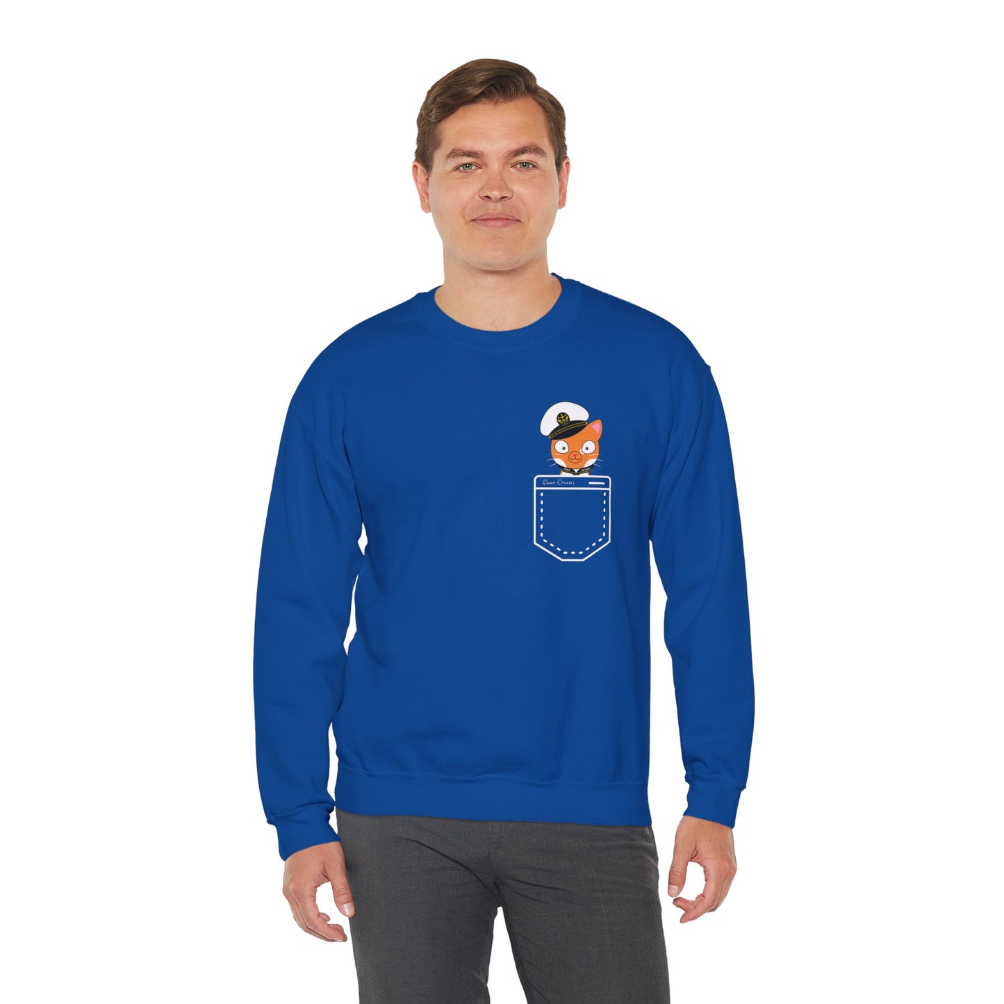 Captain Hudson in Your Pocket - UNISEX Crewneck Sweatshirt