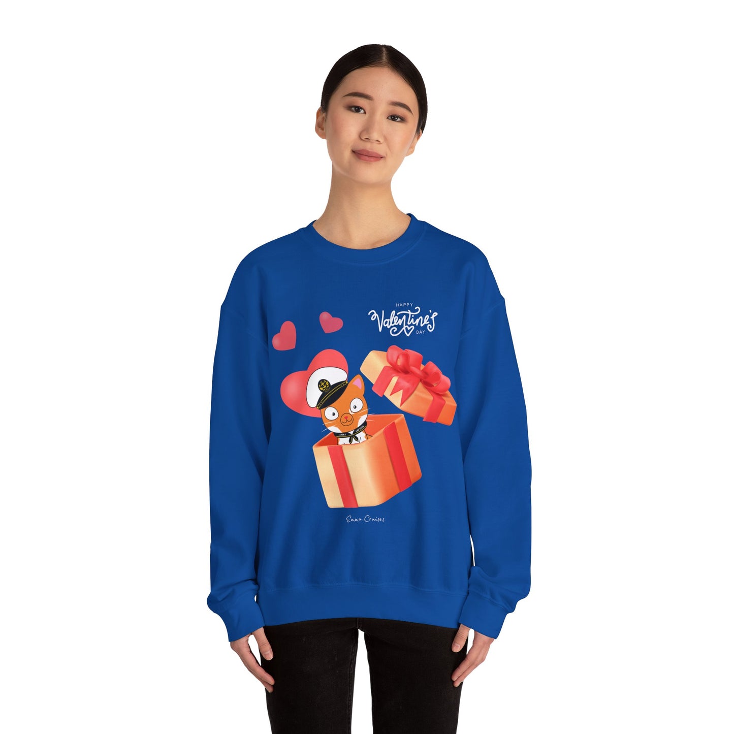 Valentine's Captain Hudson - UNISEX Crewneck Sweatshirt (UK)