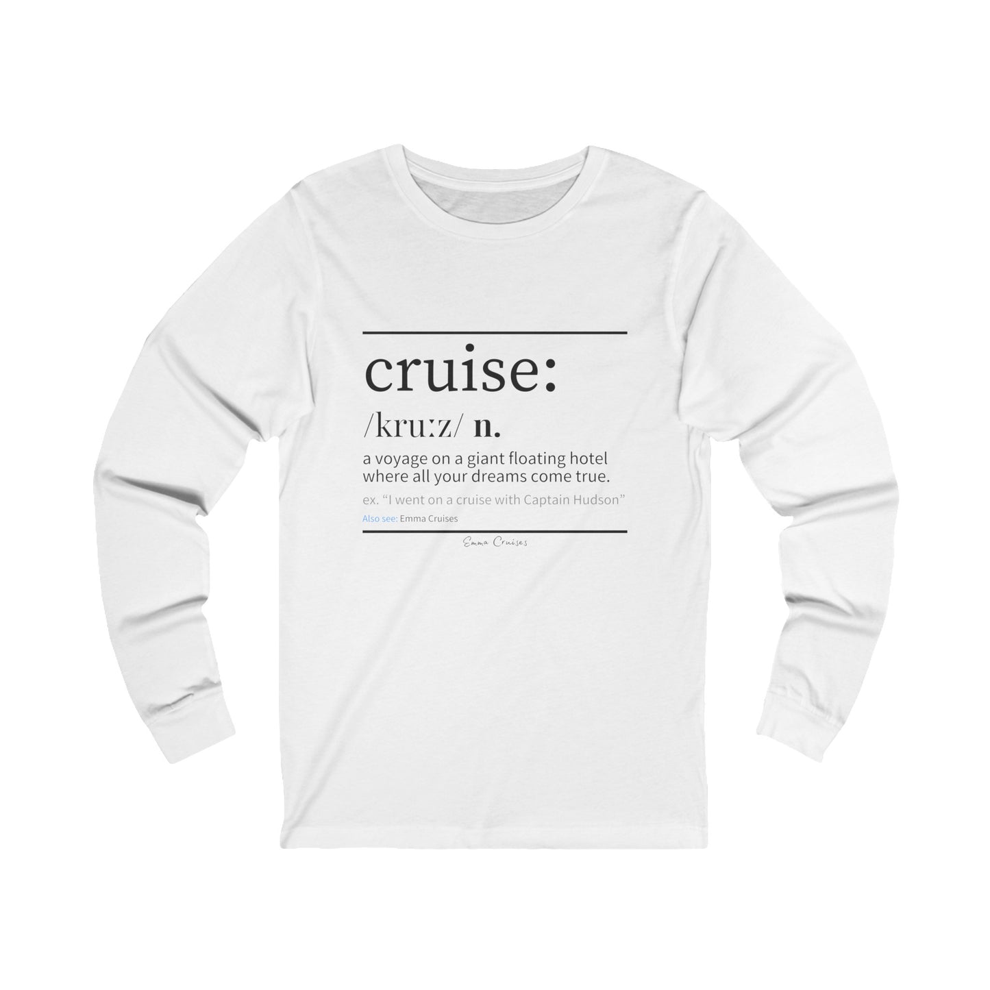 Cruise Definition - UNISEX T-Shirt