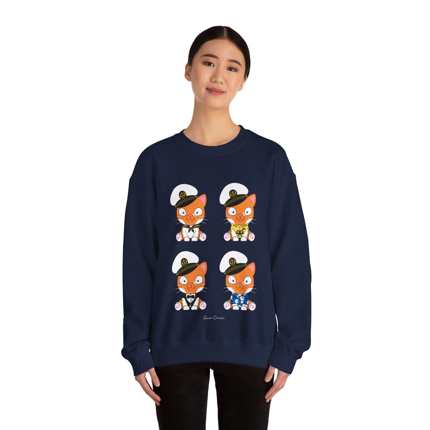 Captain Hudson v1-4 - UNISEX Crewneck Sweatshirt (UK)