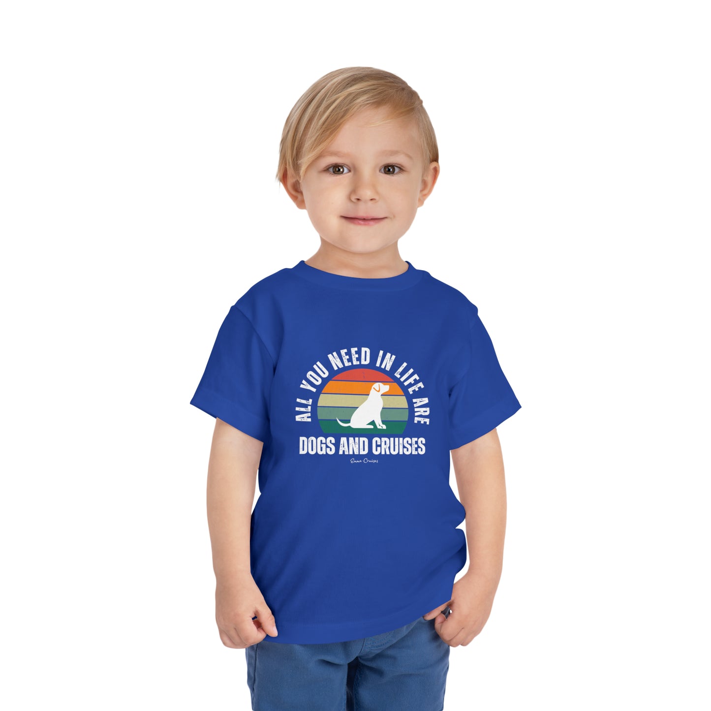 Dogs and Cruises - Toddler UNISEX T-Shirt