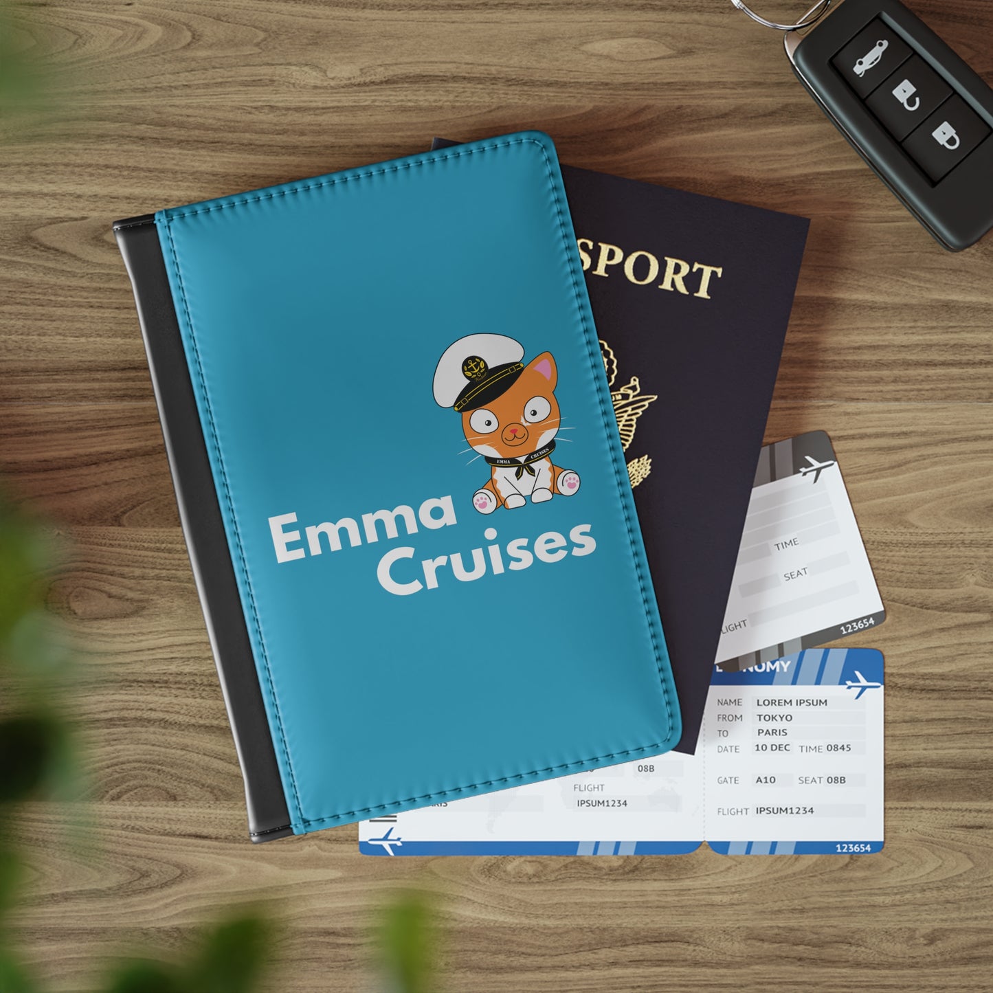 Emma Cruises - Funda para pasaporte