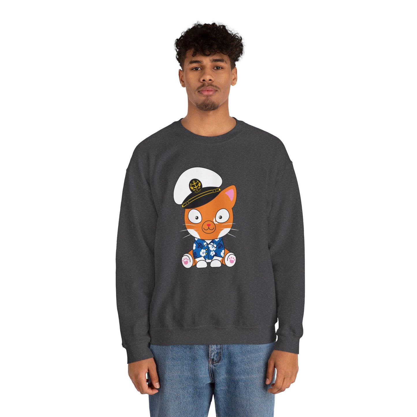 Captain Hudson v4 - UNISEX Crewneck Sweatshirt (UK)