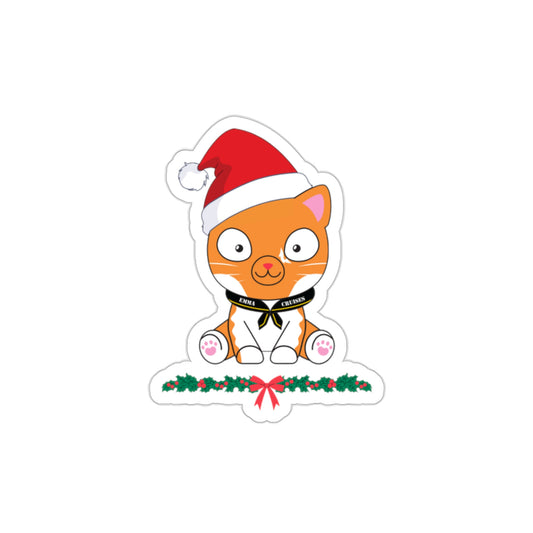 Christmas Captain Hudson - Die-Cut Sticker