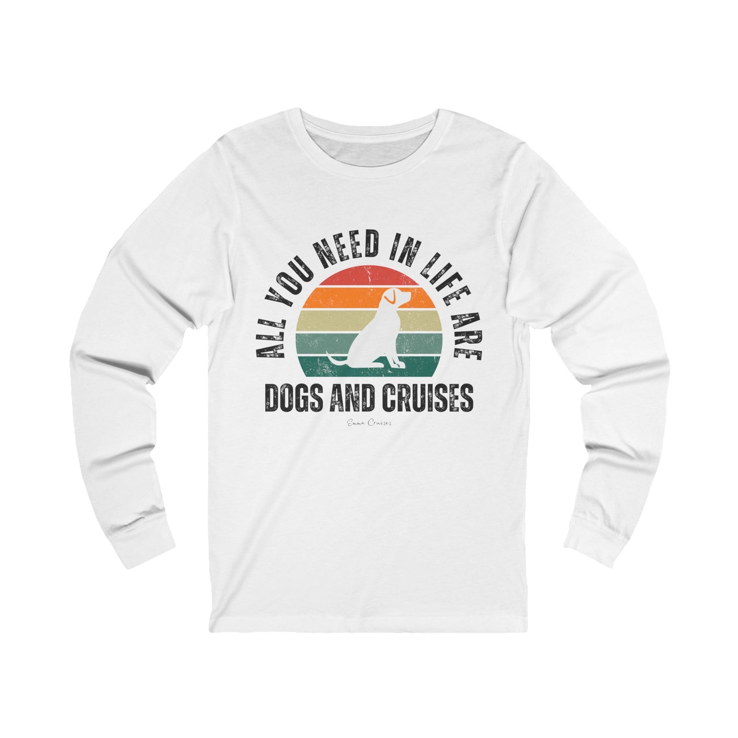 Dogs and Cruises - UNISEX T-Shirt (UK)