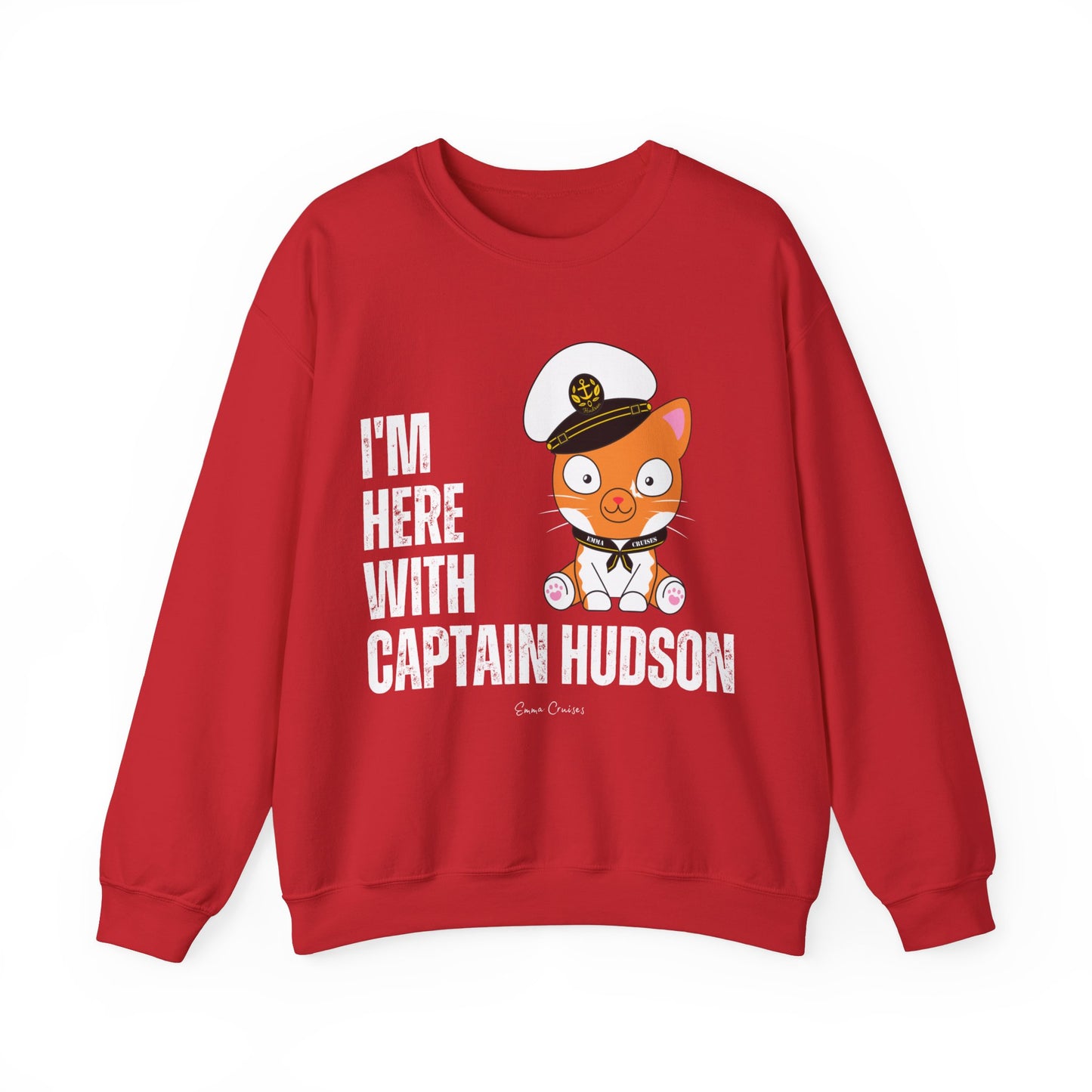 Estoy con el Capitán Hudson - Sudadera UNISEX Crewneck