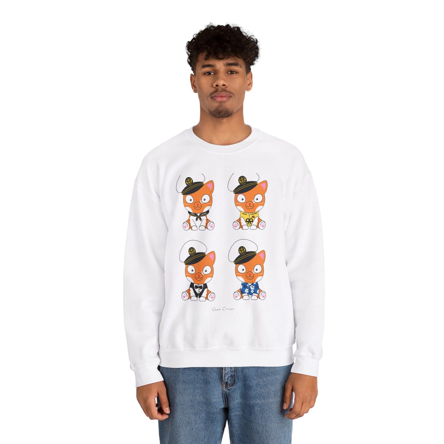 Captain Hudson v4 - UNISEX Crewneck Sweatshirt (UK)