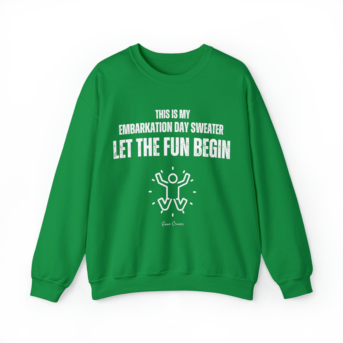 This is My Embarkation Day Sweater - UNISEX Crewneck Sweatshirt (UK)