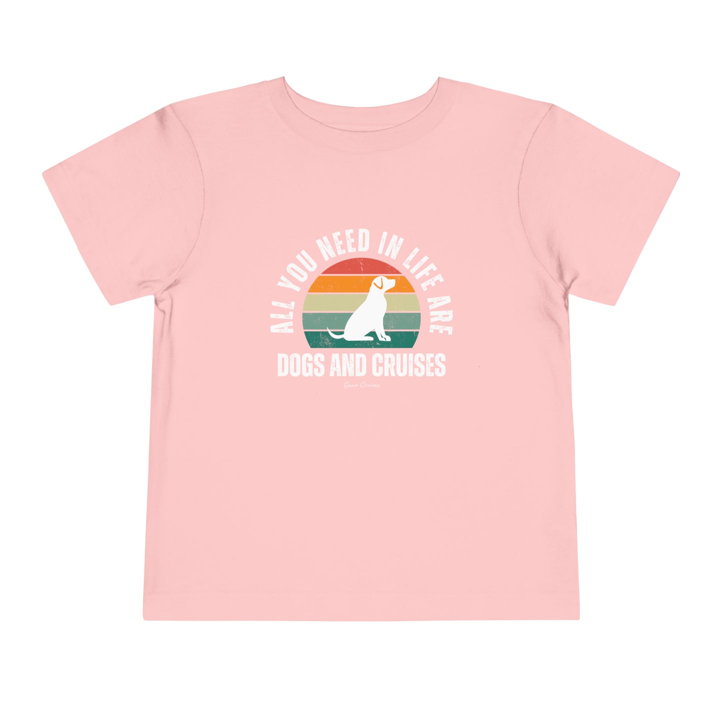 Dogs and Cruises - Toddler UNISEX T-Shirt