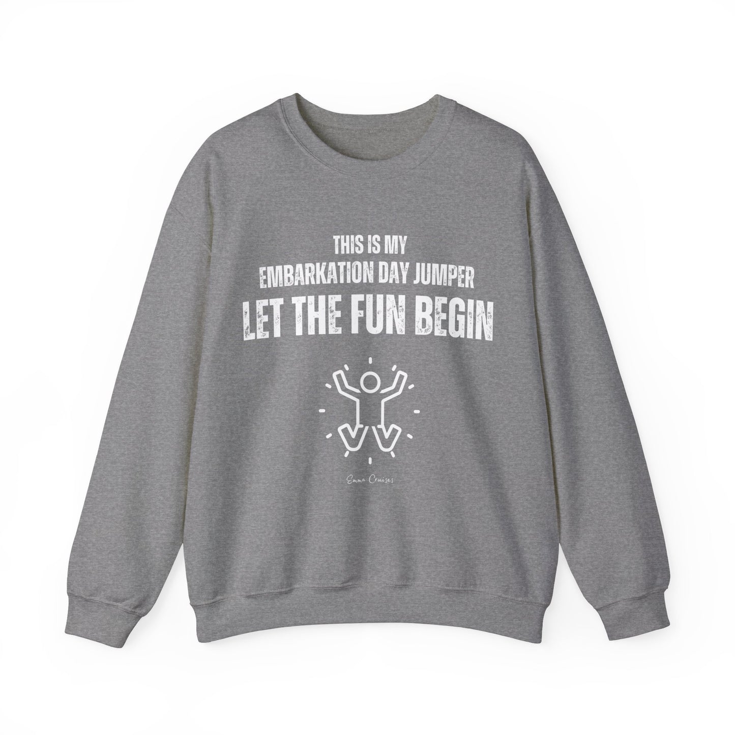 This is My Embarkation Day Jumper - UNISEX Crewneck Sweatshirt