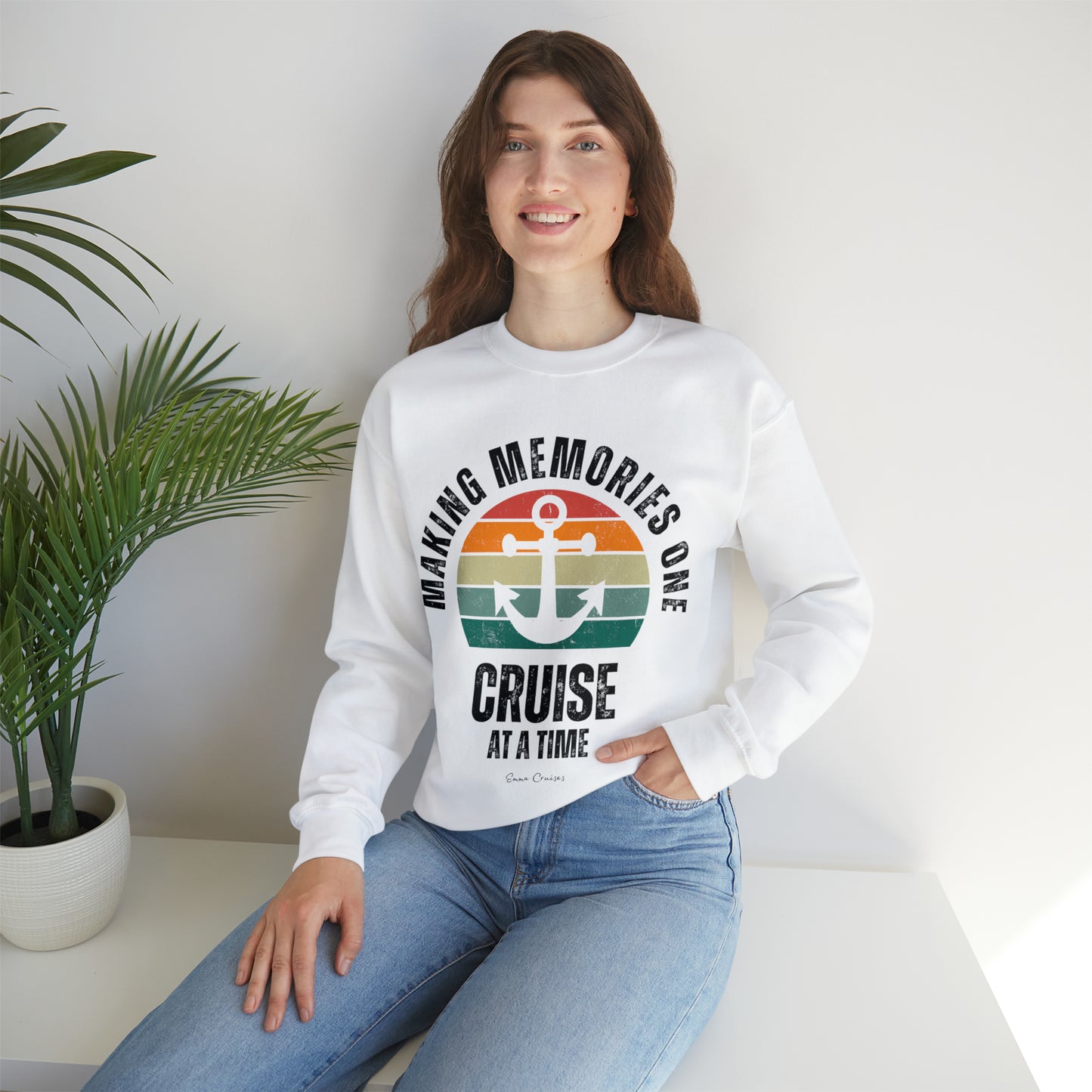 Making Memories One Cruise at a Time - UNISEX Crewneck Sweatshirt (UK)