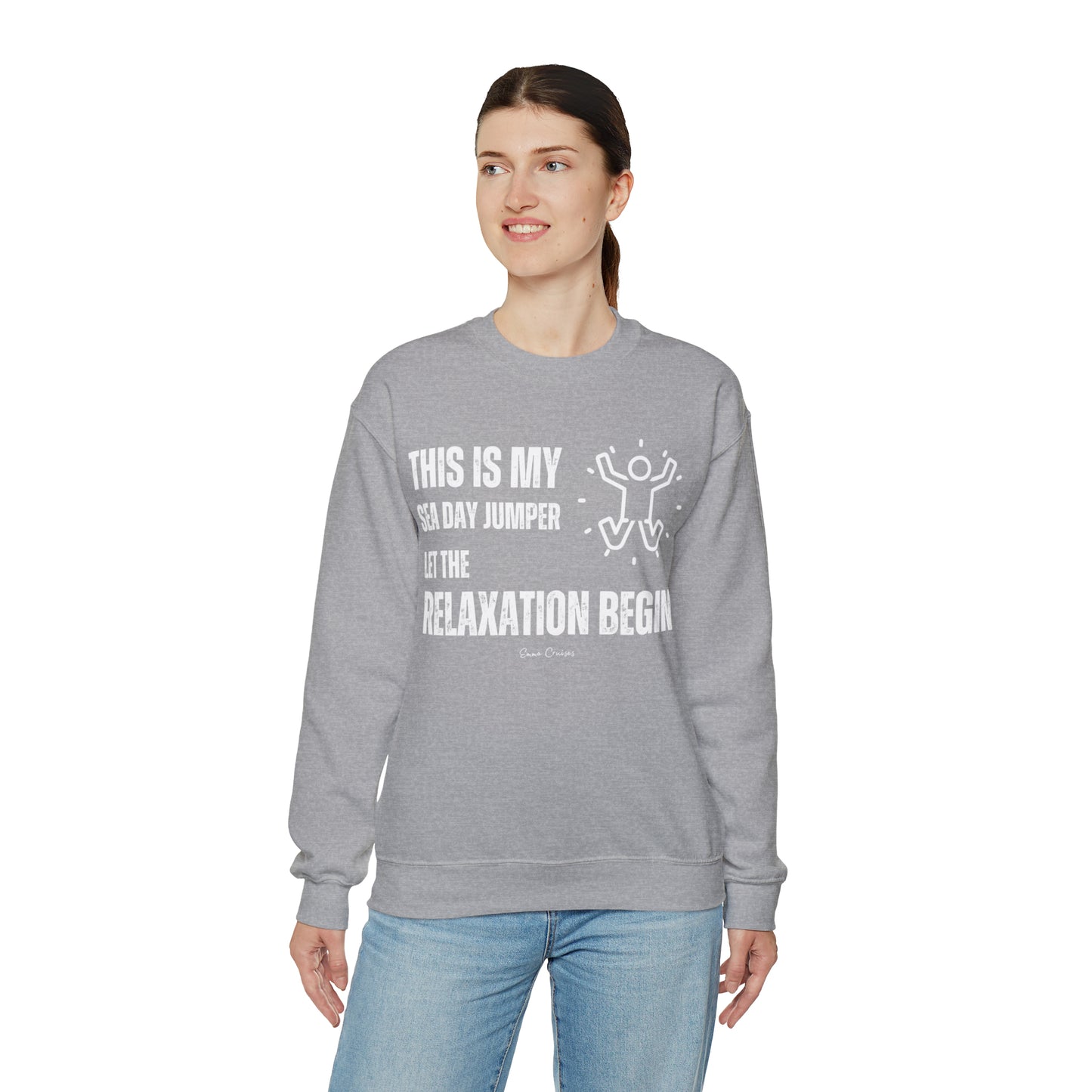 This is My Sea Day Jumper - UNISEX Crewneck Sweatshirt (UK)