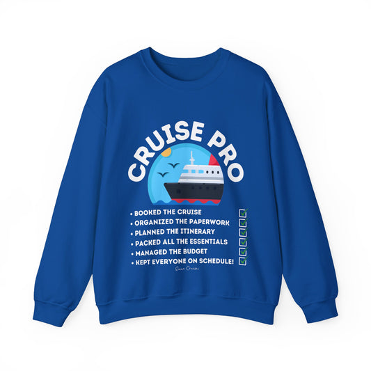 Ich bin ein Cruise Pro - UNISEX Crewneck Sweatshirt