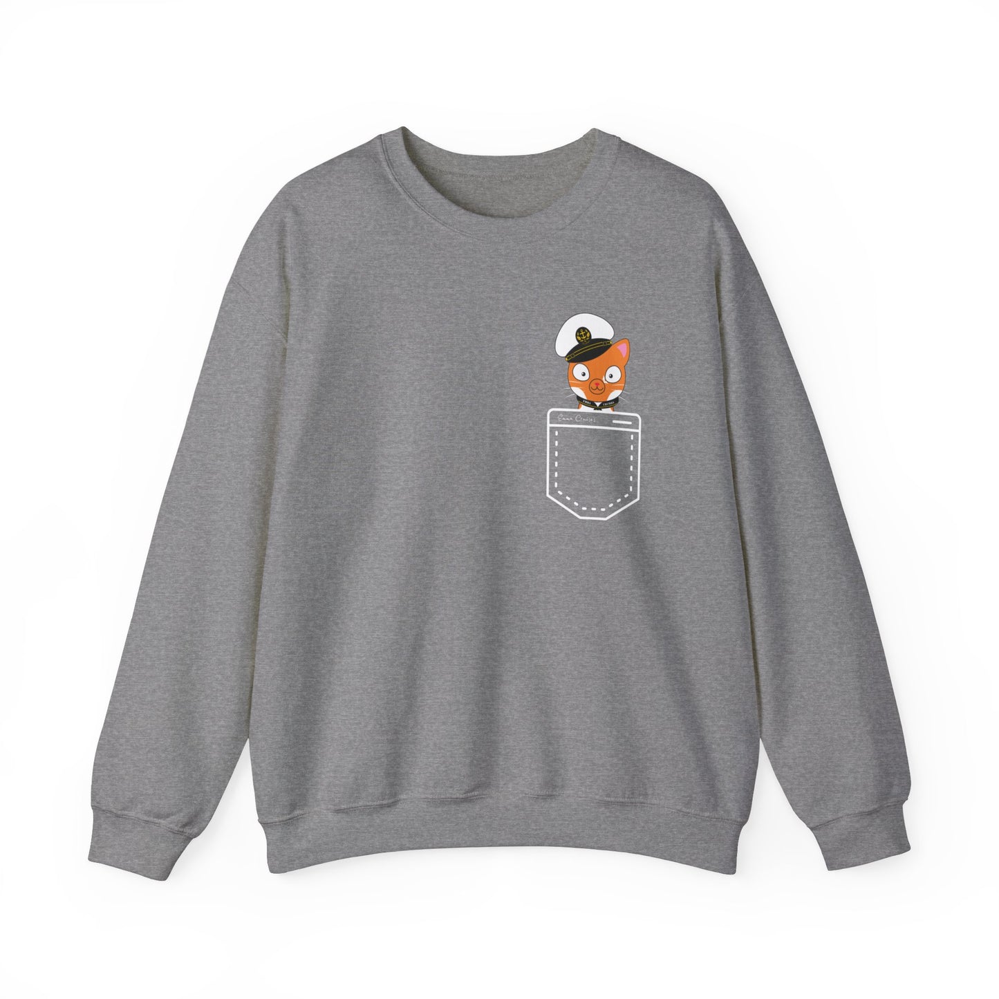 Captain Hudson in Your Pocket - UNISEX Crewneck Sweatshirt