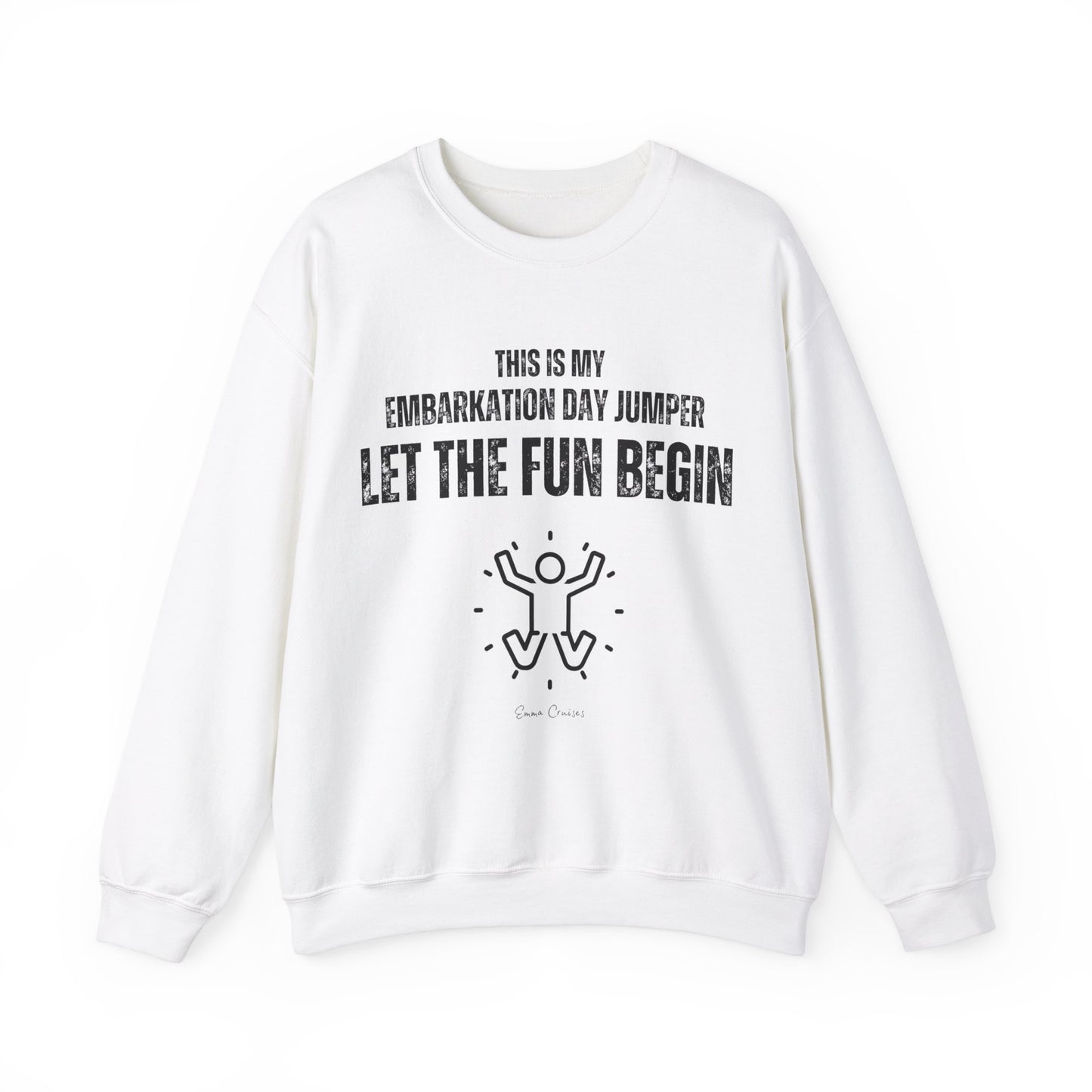 Dies ist mein Einschiffungstag-Pullover – Unisex-Sweatshirt mit Rundhalsausschnitt