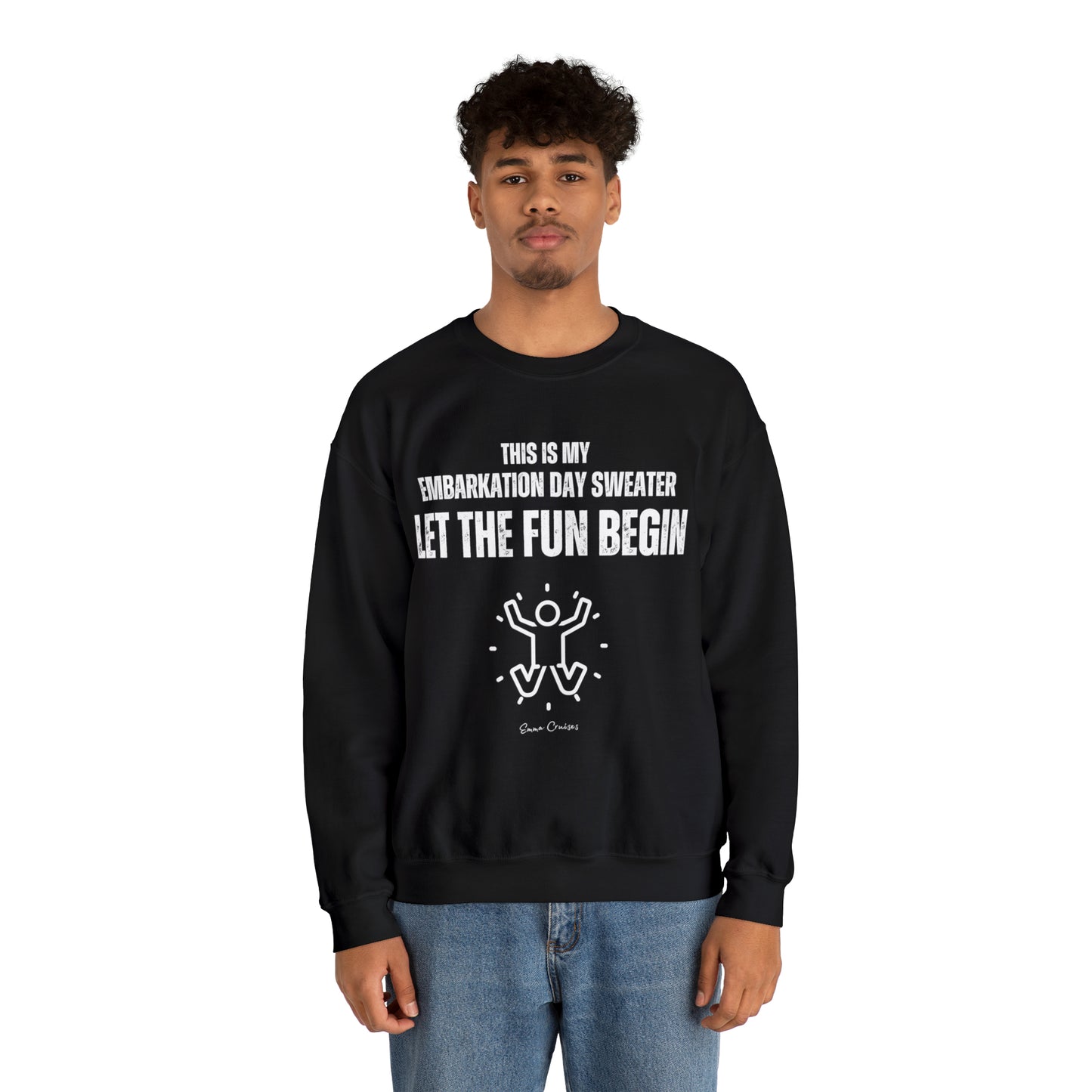 This is My Embarkation Day Sweater - UNISEX Crewneck Sweatshirt (UK)