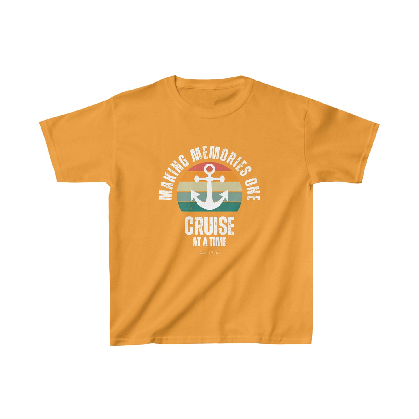 Creando recuerdos un crucero a la vez - Camiseta UNISEX para niños