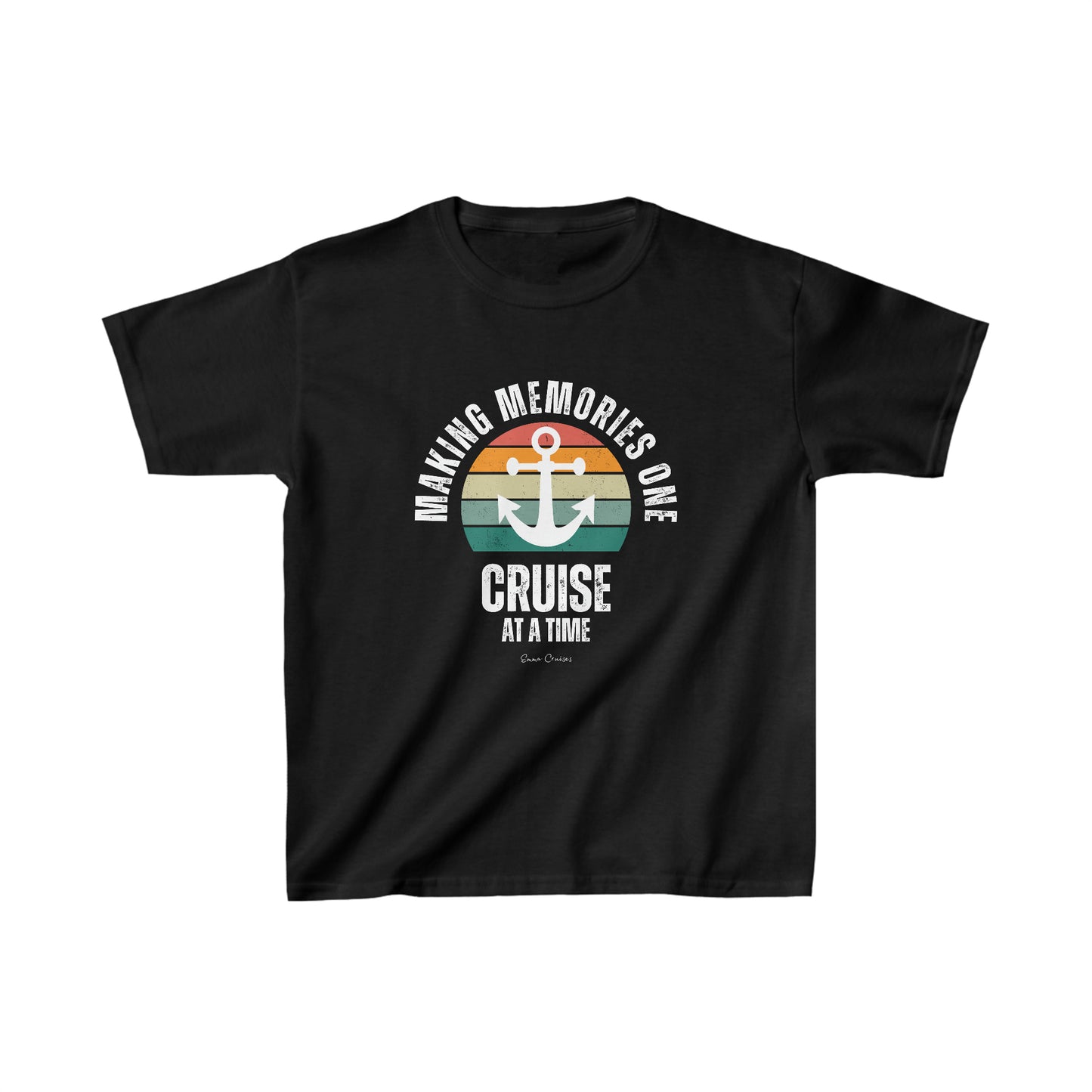 Creando recuerdos un crucero a la vez - Camiseta UNISEX para niños