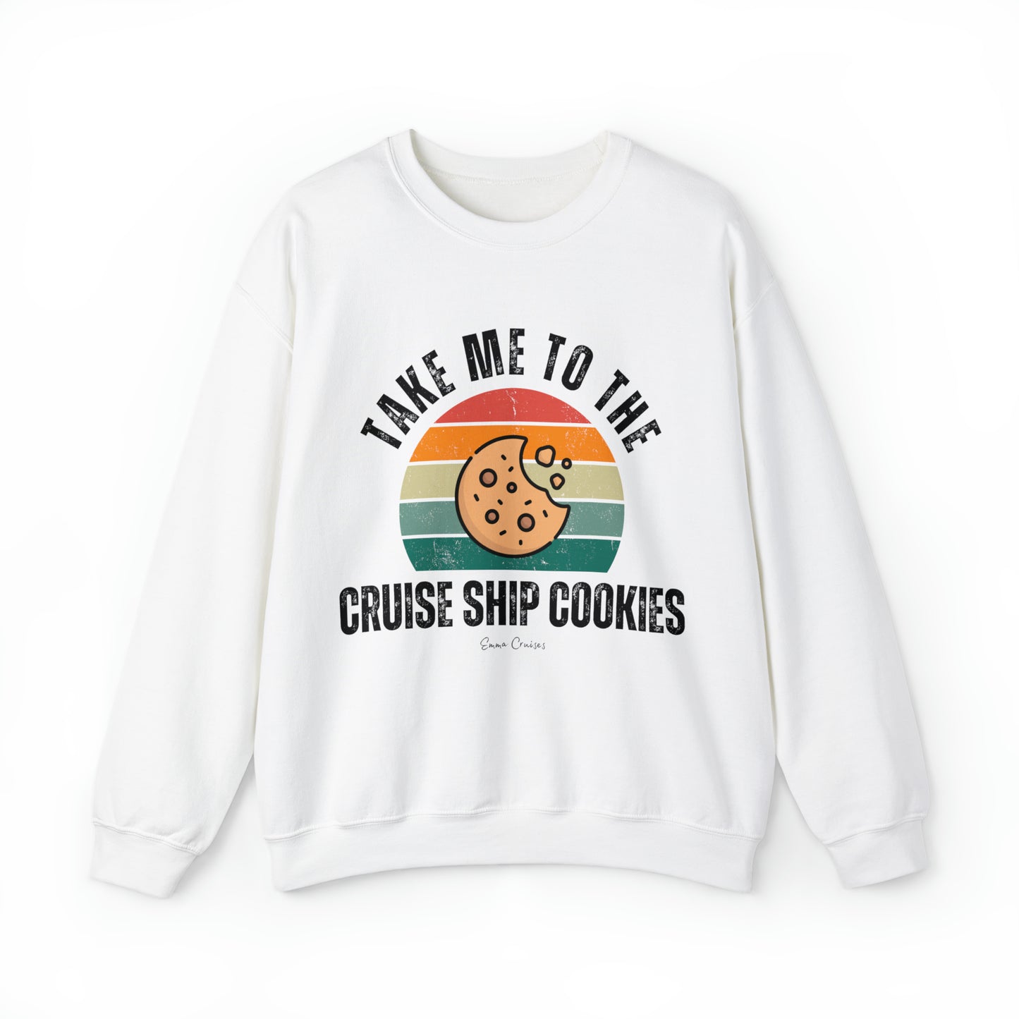 Take Me to the Cruise Ship Cookies - UNISEX Crewneck Sweatshirt (UK)