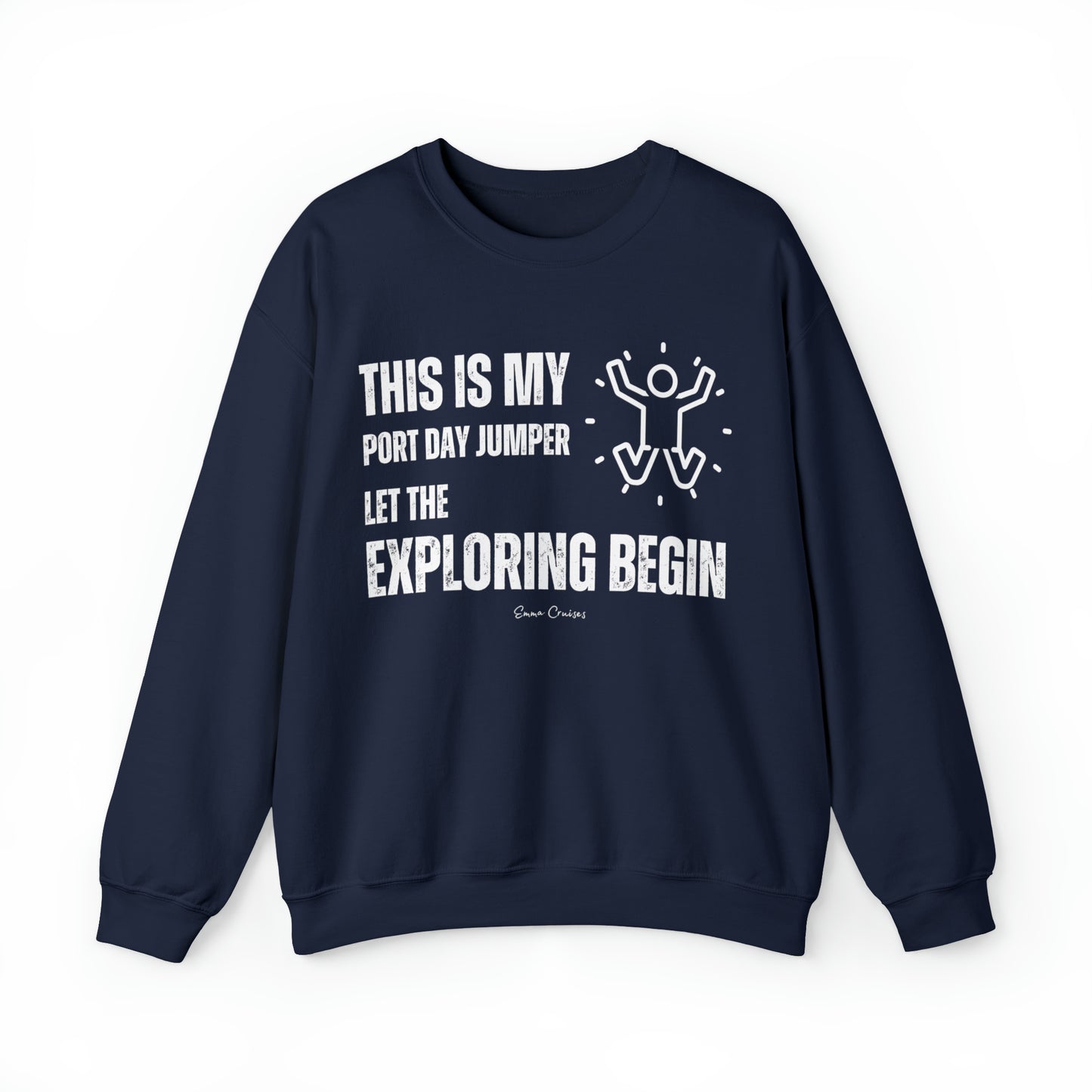 This is My Port Day Jumper - UNISEX Crewneck Sweatshirt (UK)