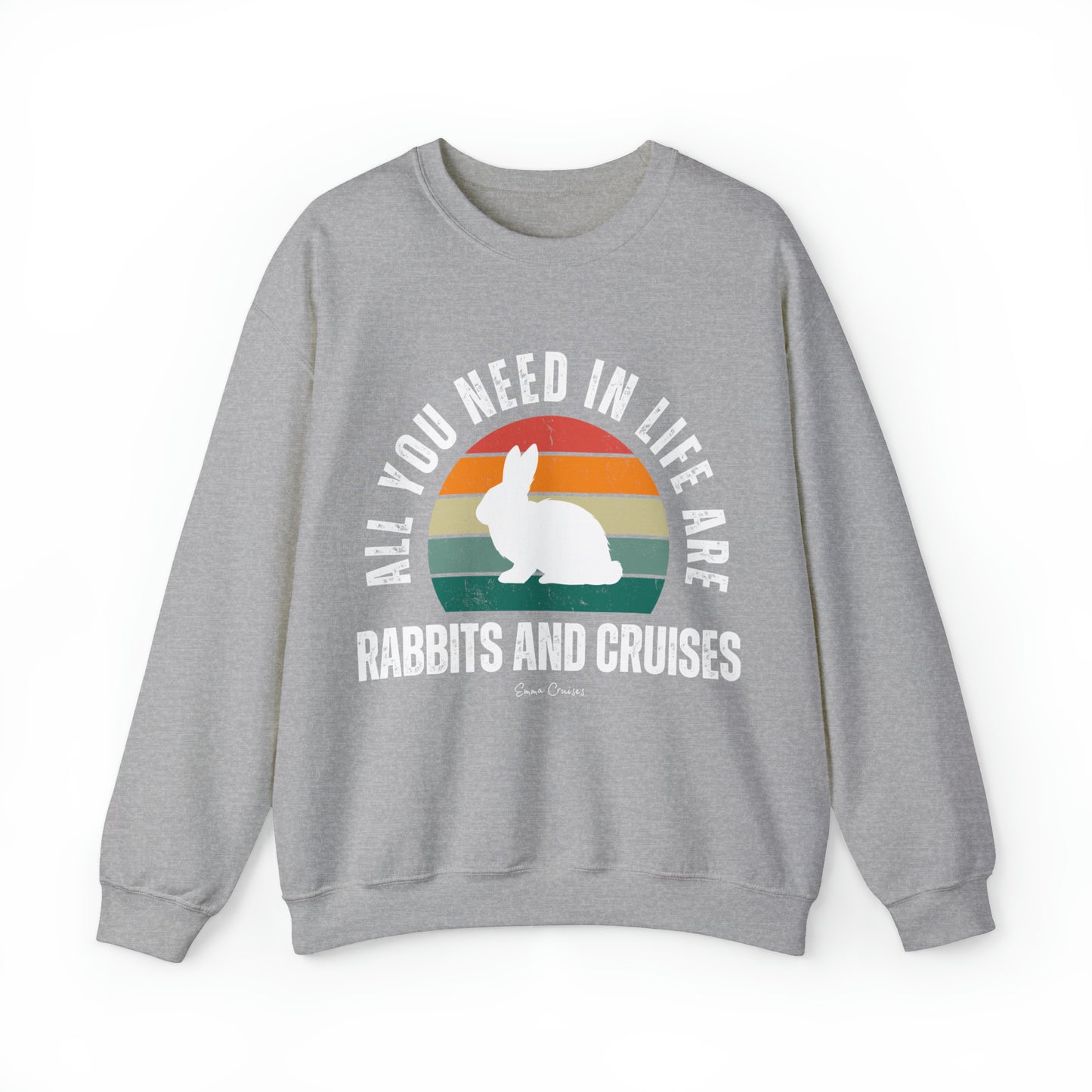 Rabbits and Cruises - UNISEX Crewneck Sweatshirt (UK)