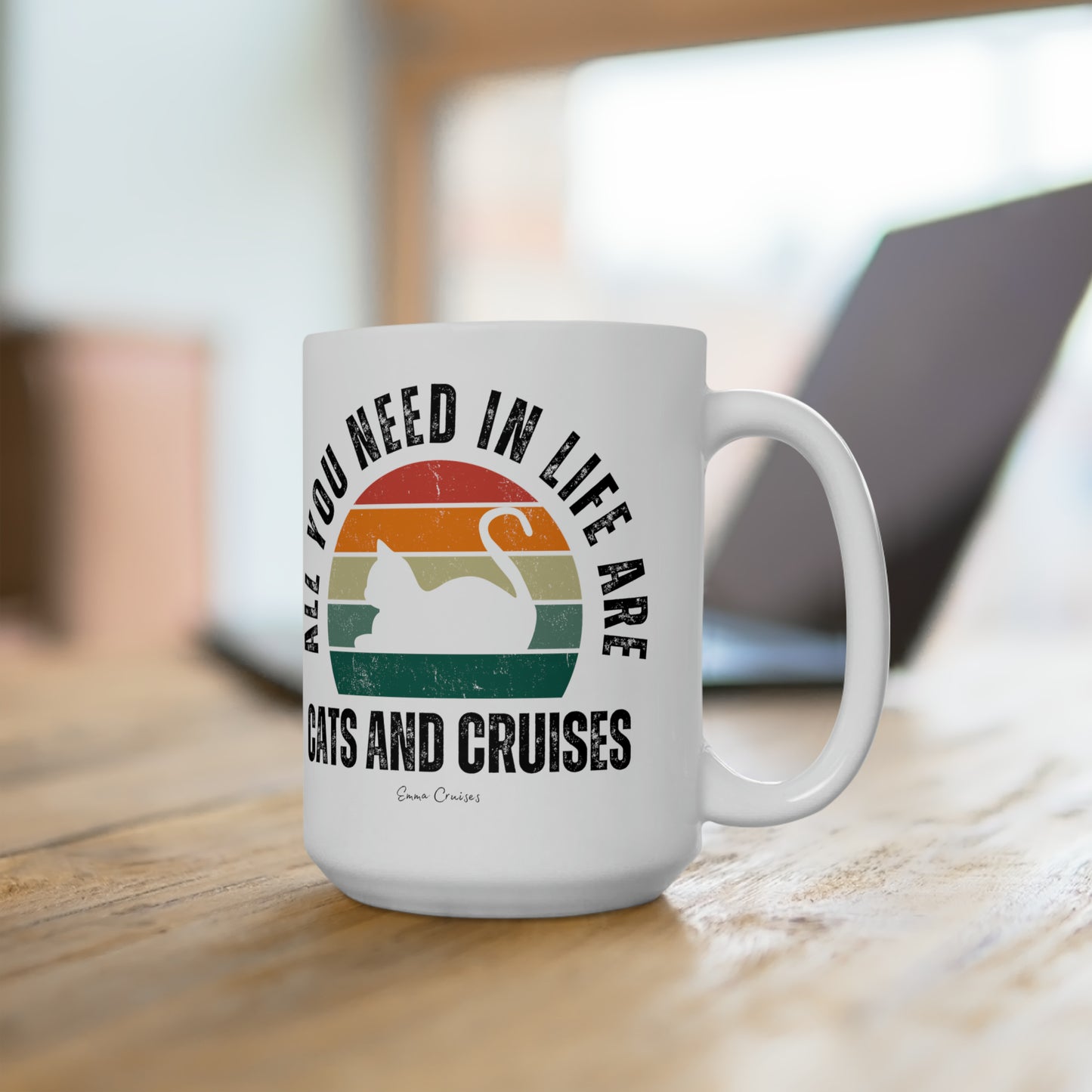Cats and Cruises - Ceramic Mug
