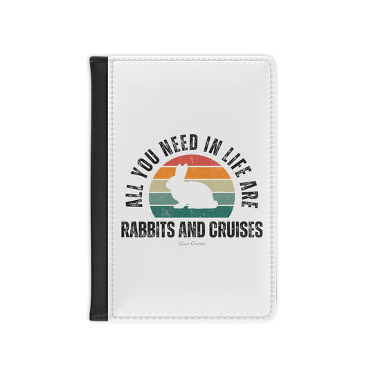 Kaninchen und Kreuzfahrten - Reisepasshülle