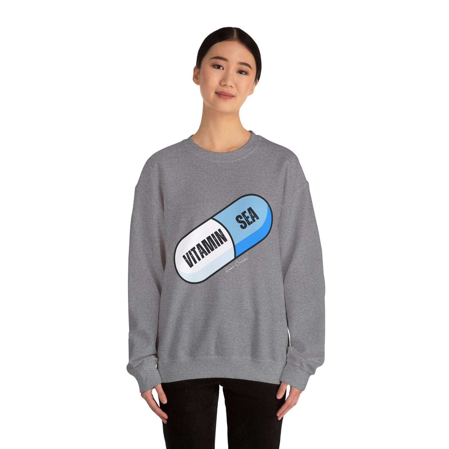 Vitamin Sea - UNISEX Crewneck Sweatshirt (UK)