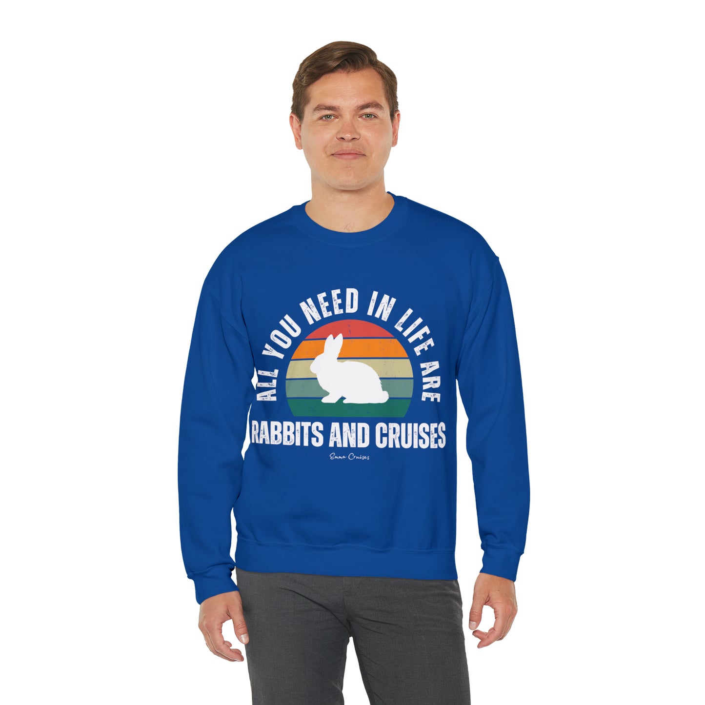 Rabbits and Cruises - UNISEX Crewneck Sweatshirt (UK)