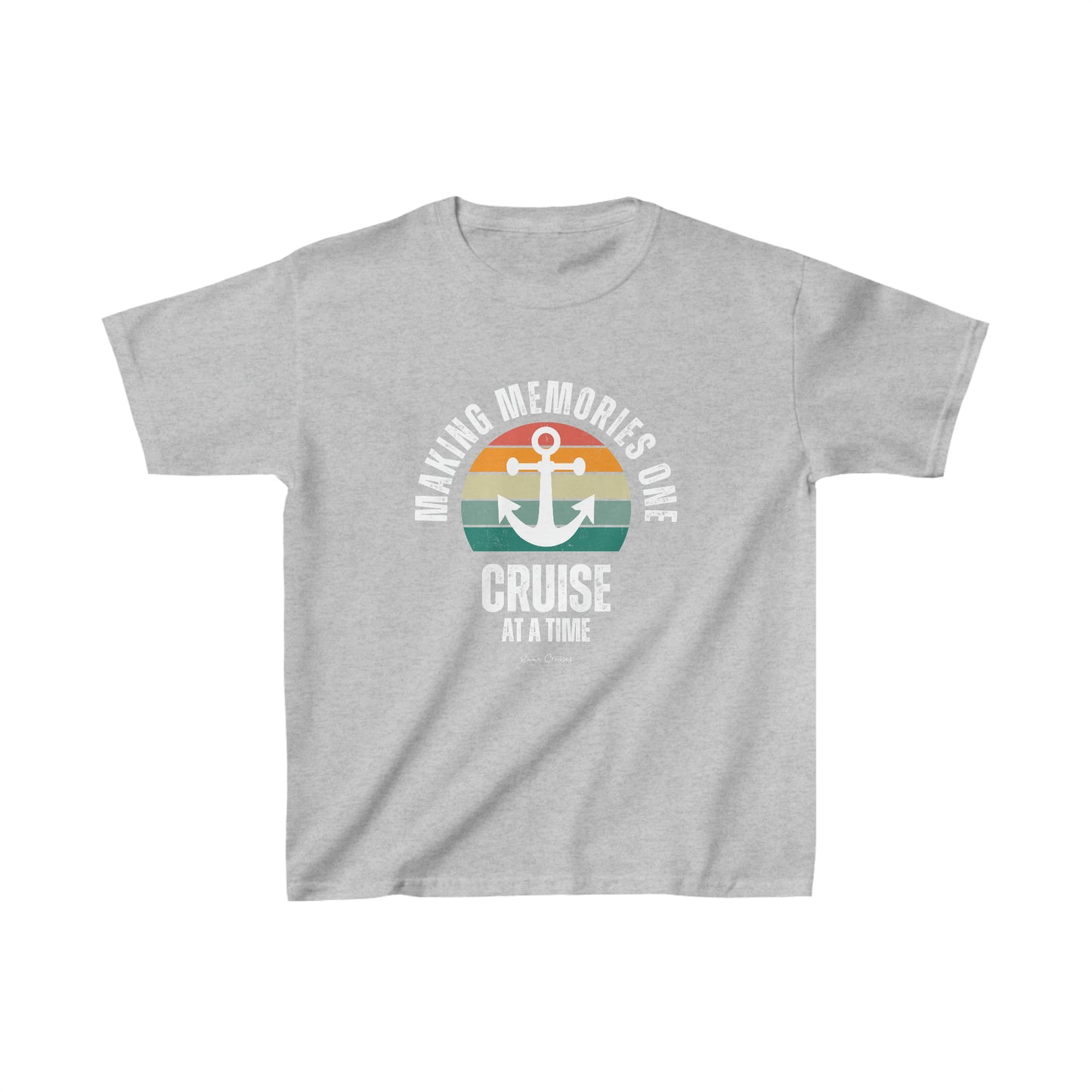 Creando recuerdos un crucero a la vez - Camiseta UNISEX para niños