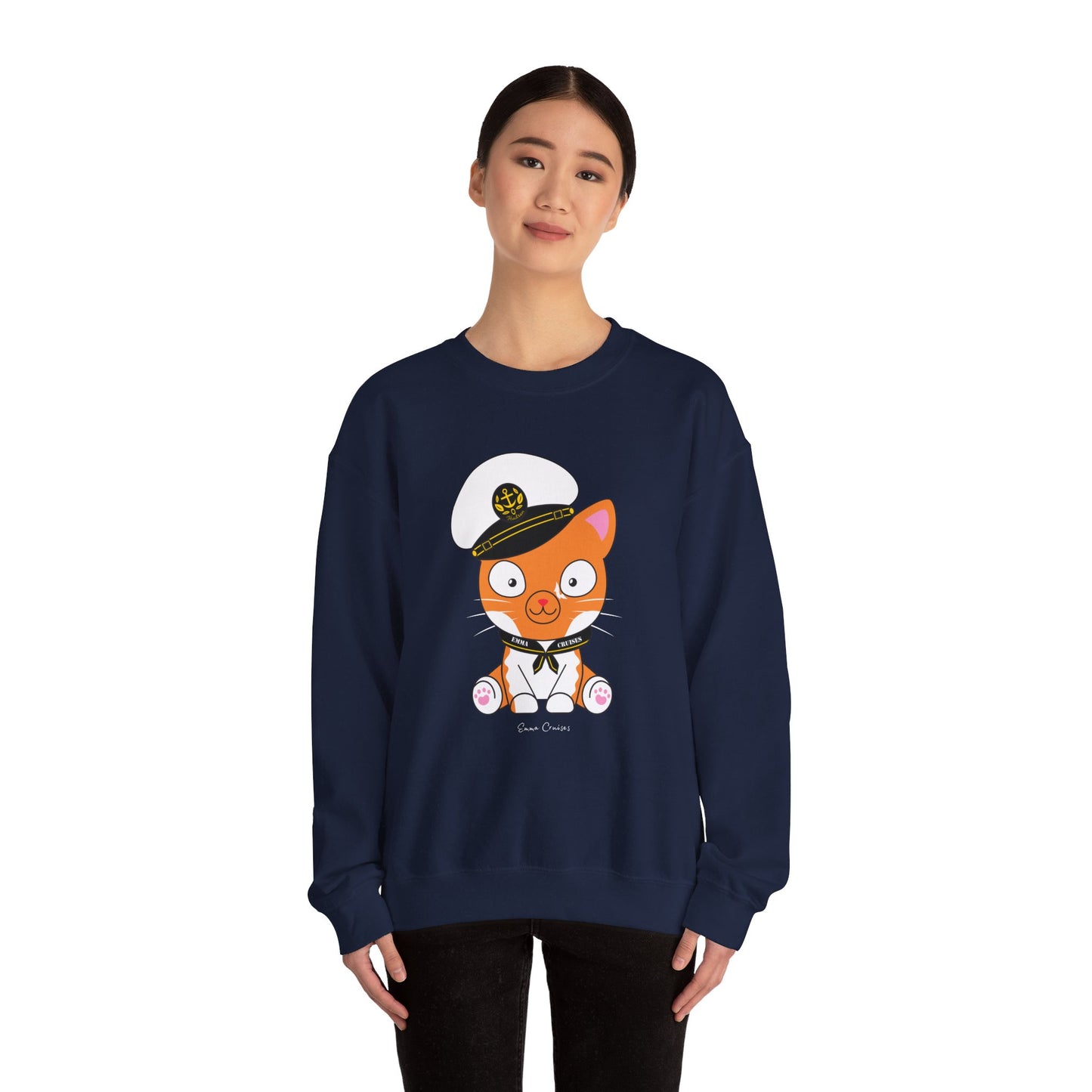 Captain Hudson v1 - UNISEX Crewneck Sweatshirt