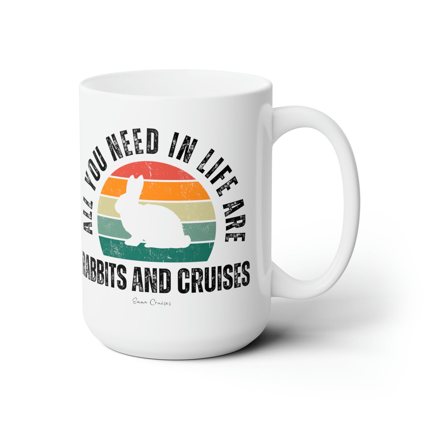 Rabbits and Cruises - Ceramic Mug