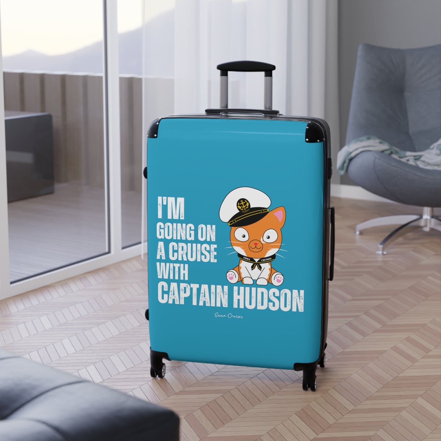 I'm Going on a Cruise With Captain Hudson - Suitcase