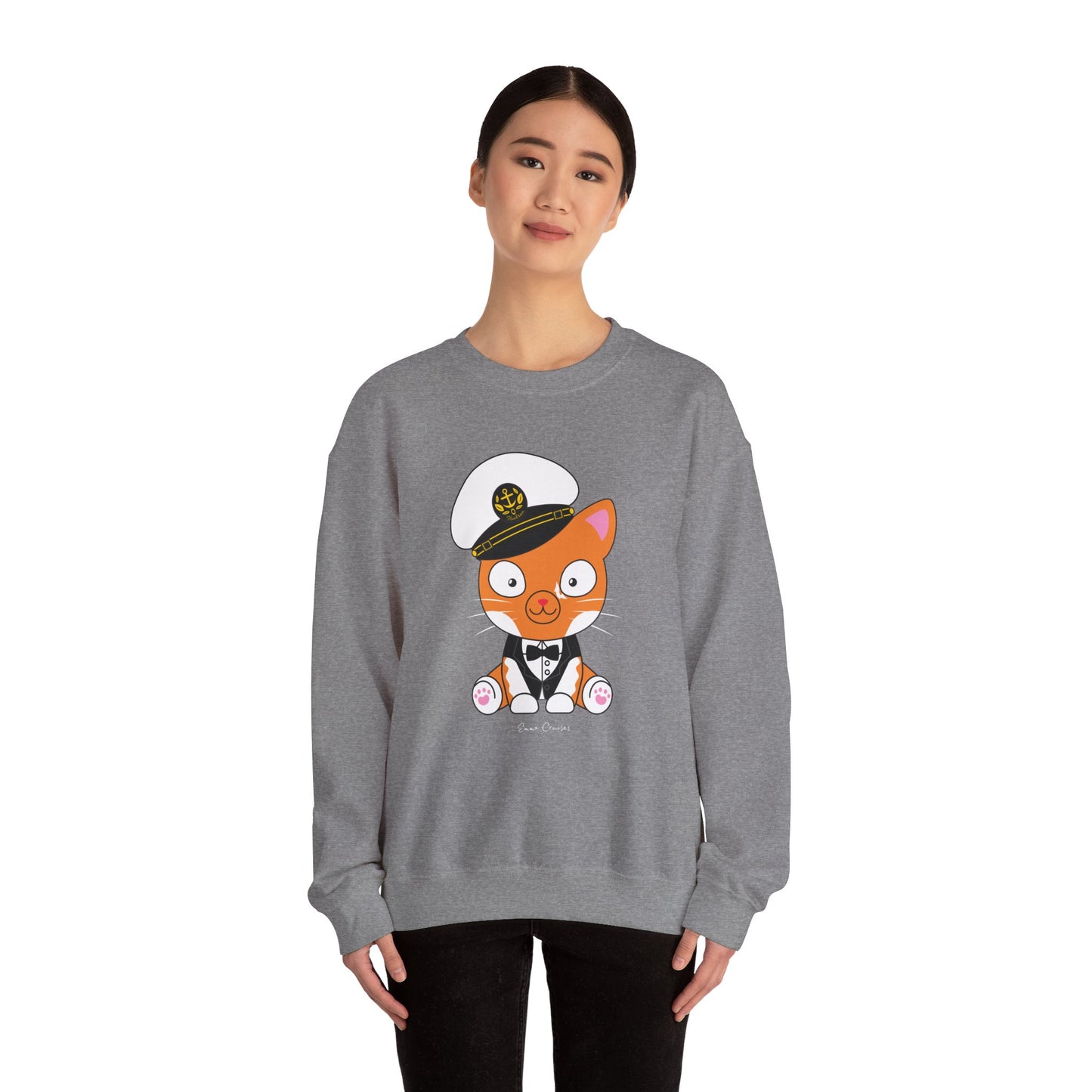 Captain Hudson v3 - UNISEX Crewneck Sweatshirt (UK)