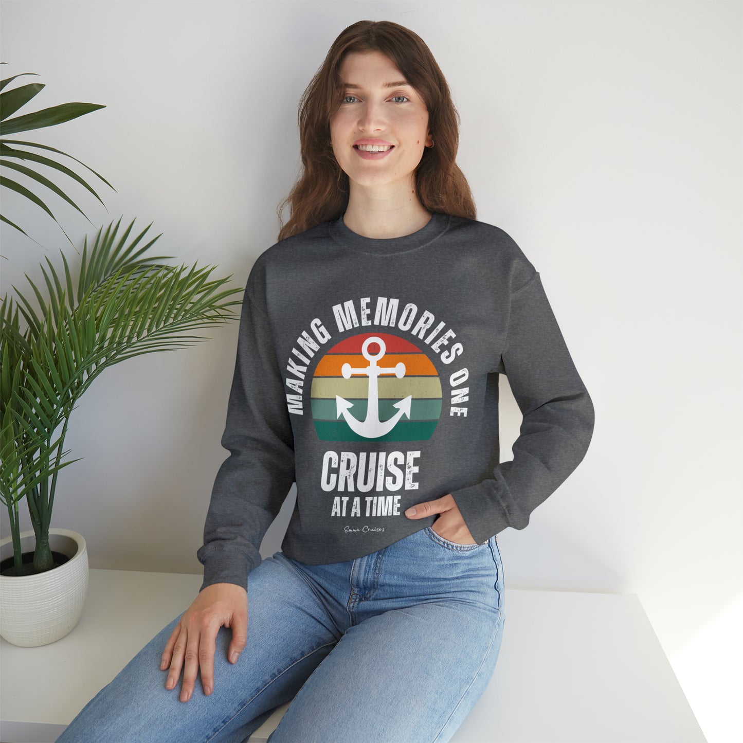 Making Memories One Cruise at a Time - UNISEX Crewneck Sweatshirt (UK)