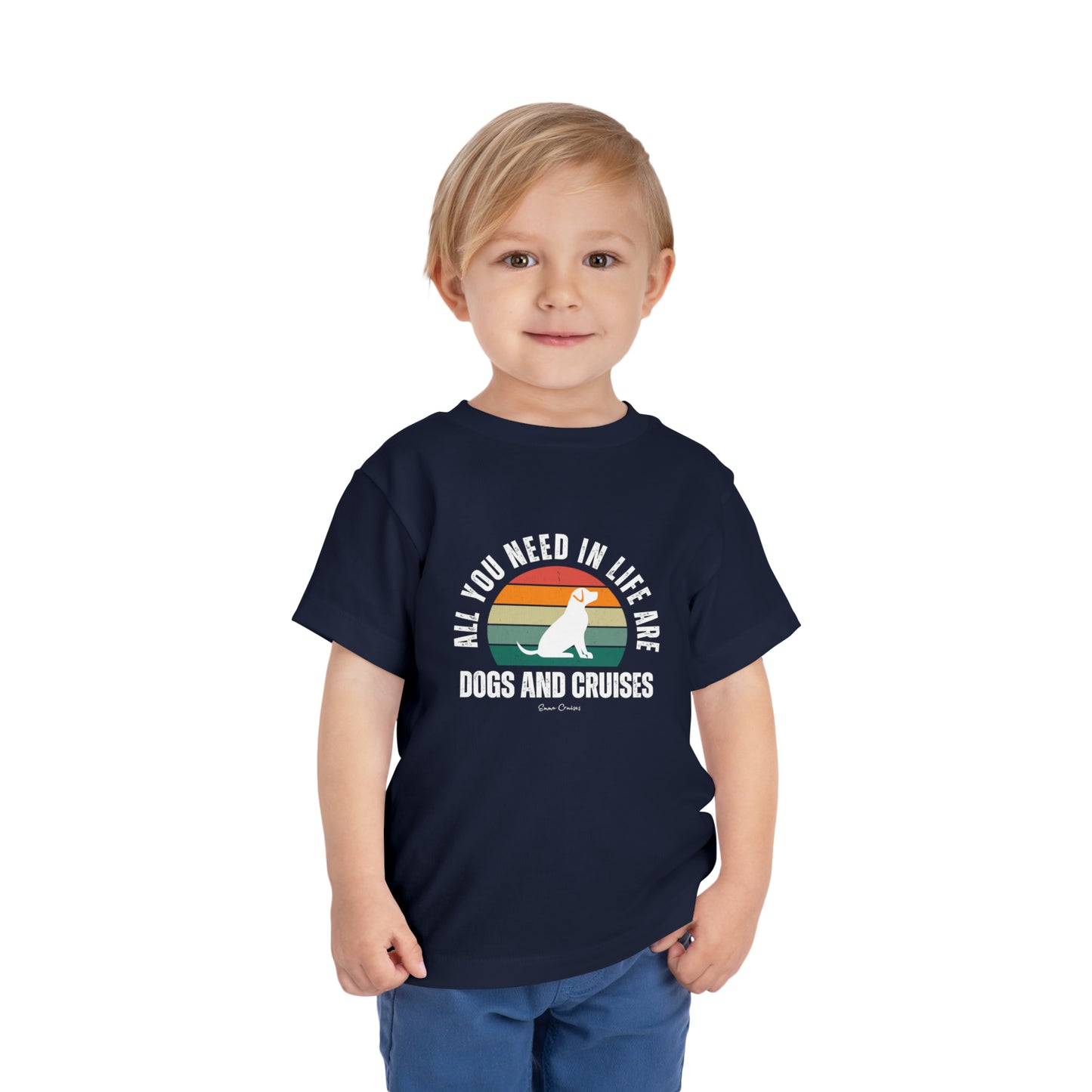 Perros y cruceros - Camiseta UNISEX para niños pequeños 