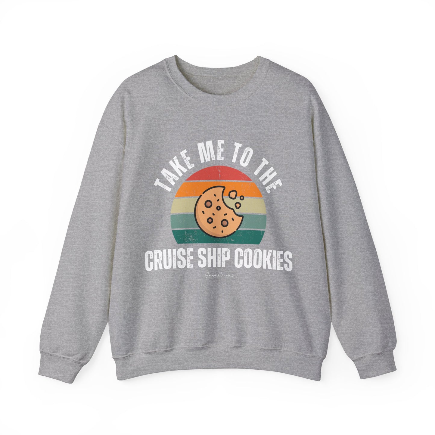 Take Me to the Cruise Ship Cookies - UNISEX Crewneck Sweatshirt